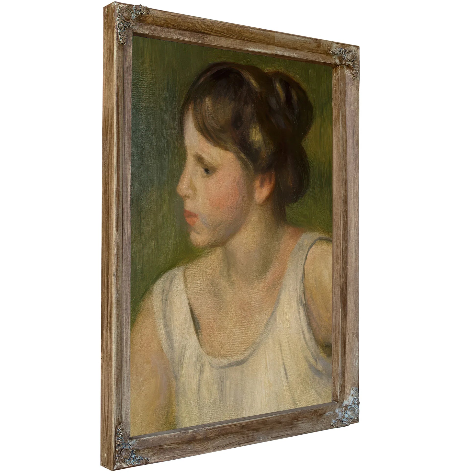 Buste De Femme By Pierre Auguste Renoir Fine Art Print