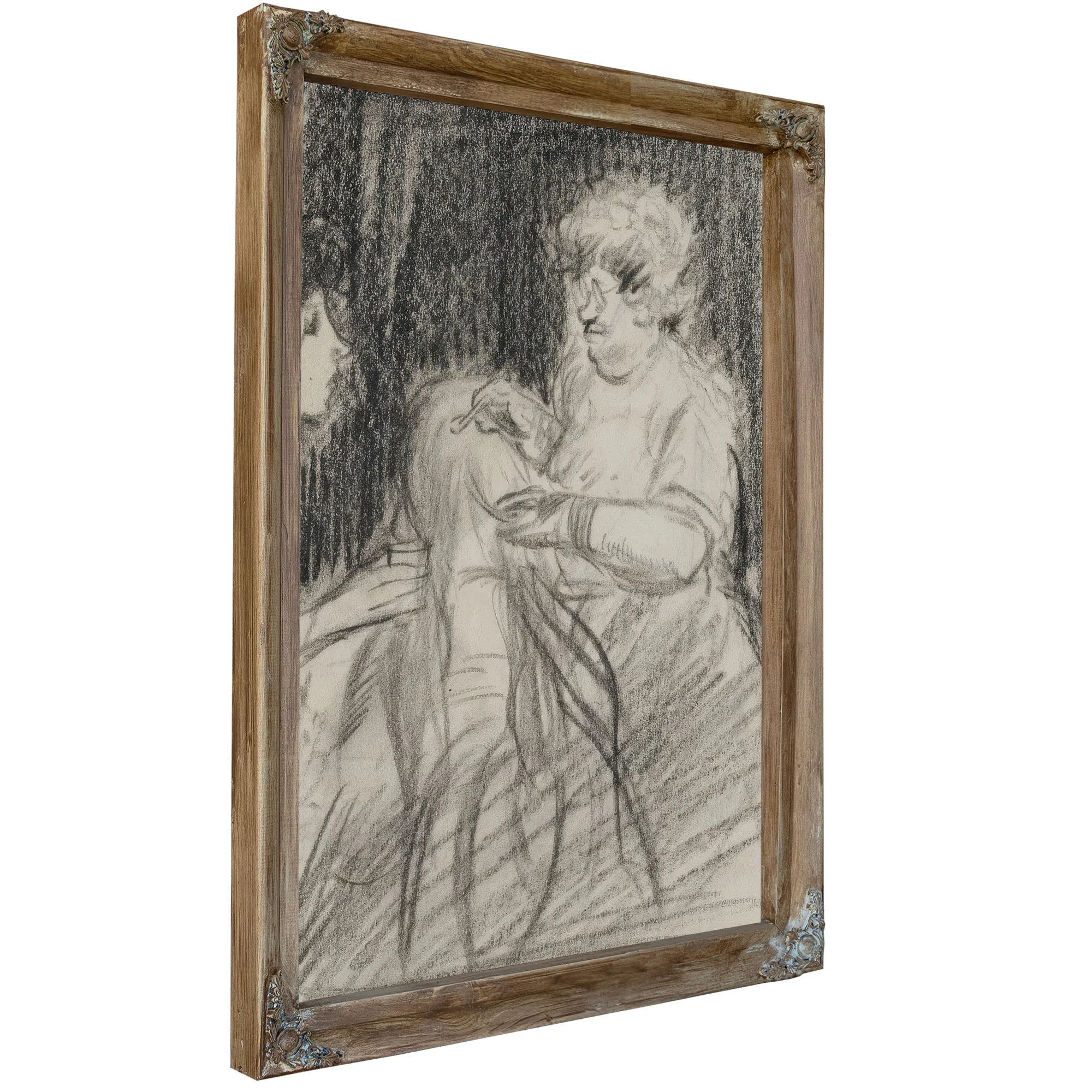 Study For Hairdresser's Window By John Sloan Fine Art Print