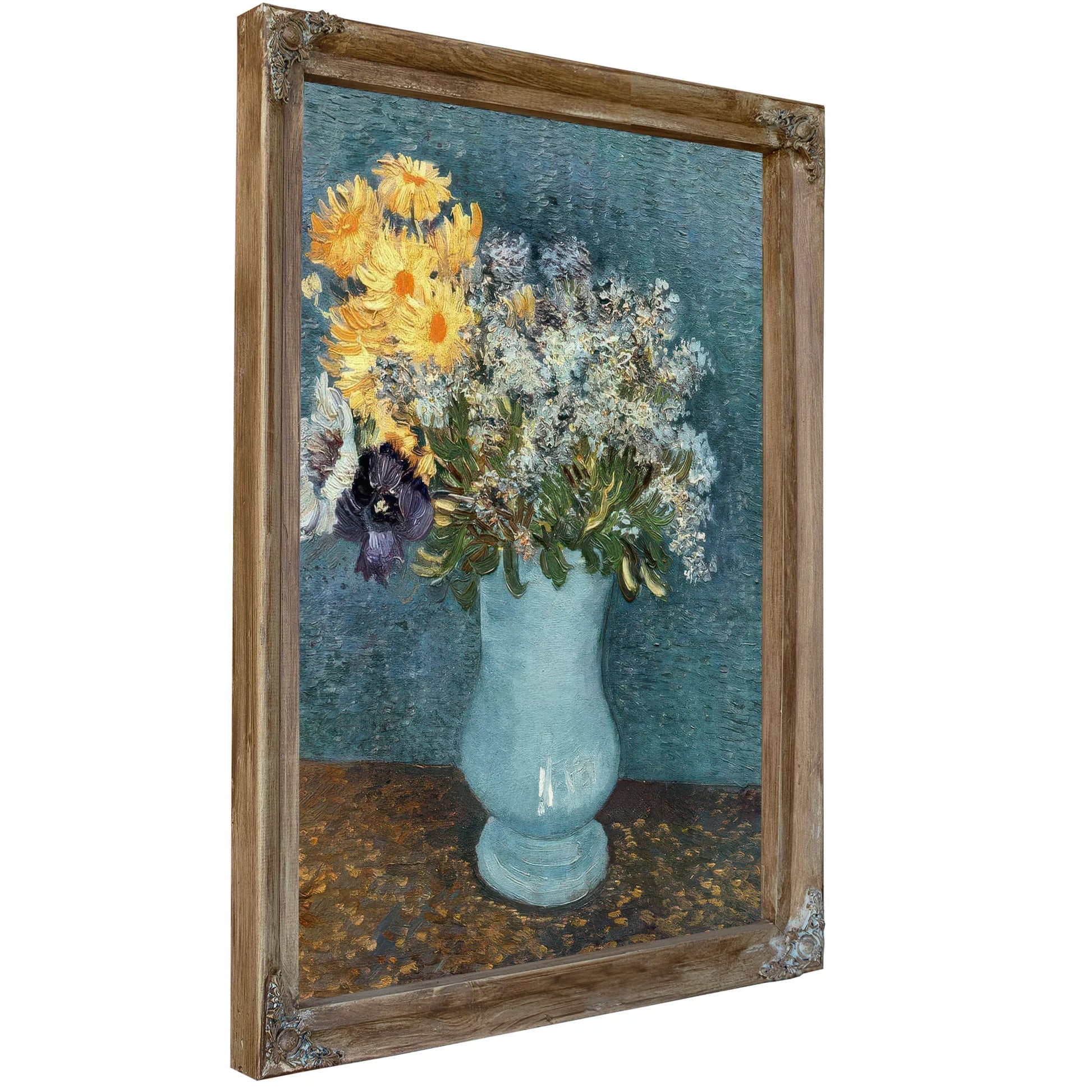 Vase Of Flowers By Vincent Van Gogh Fine Art Print