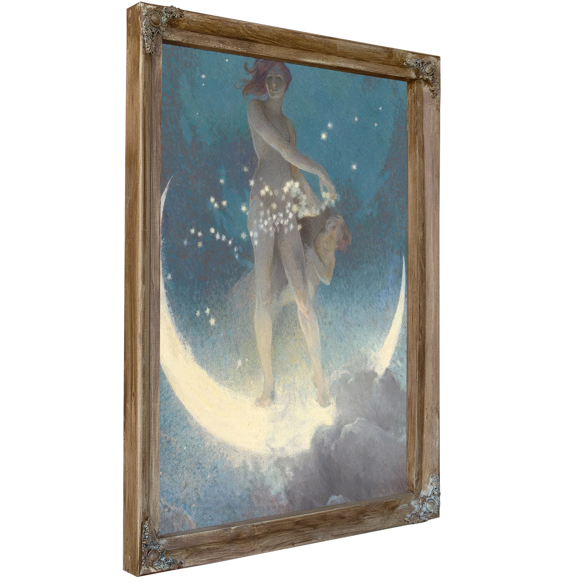 Spring Scattering Stars By Edwin Blashfield Fine Art Print