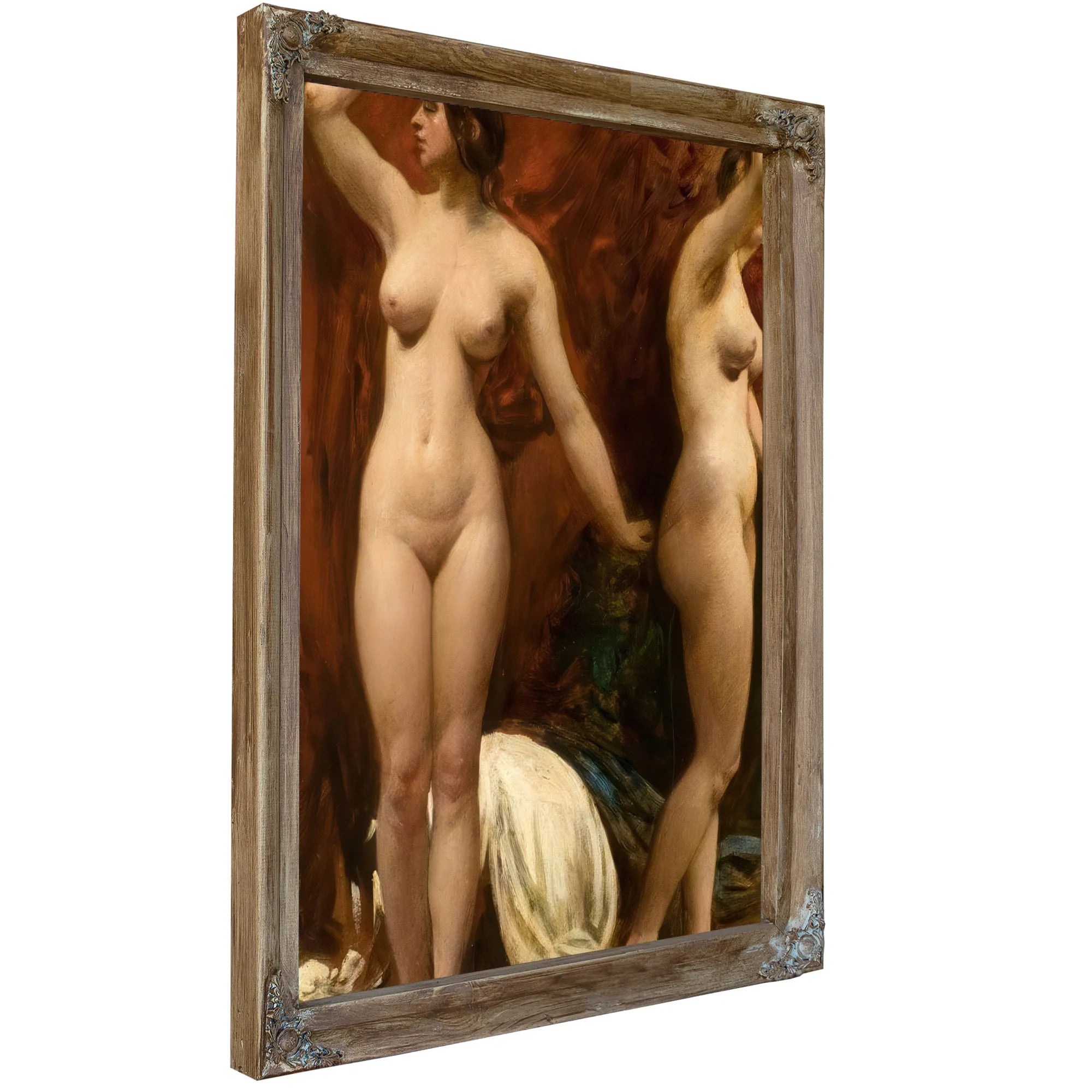 Studies Of A Female Model By William Etty Fine Art Print