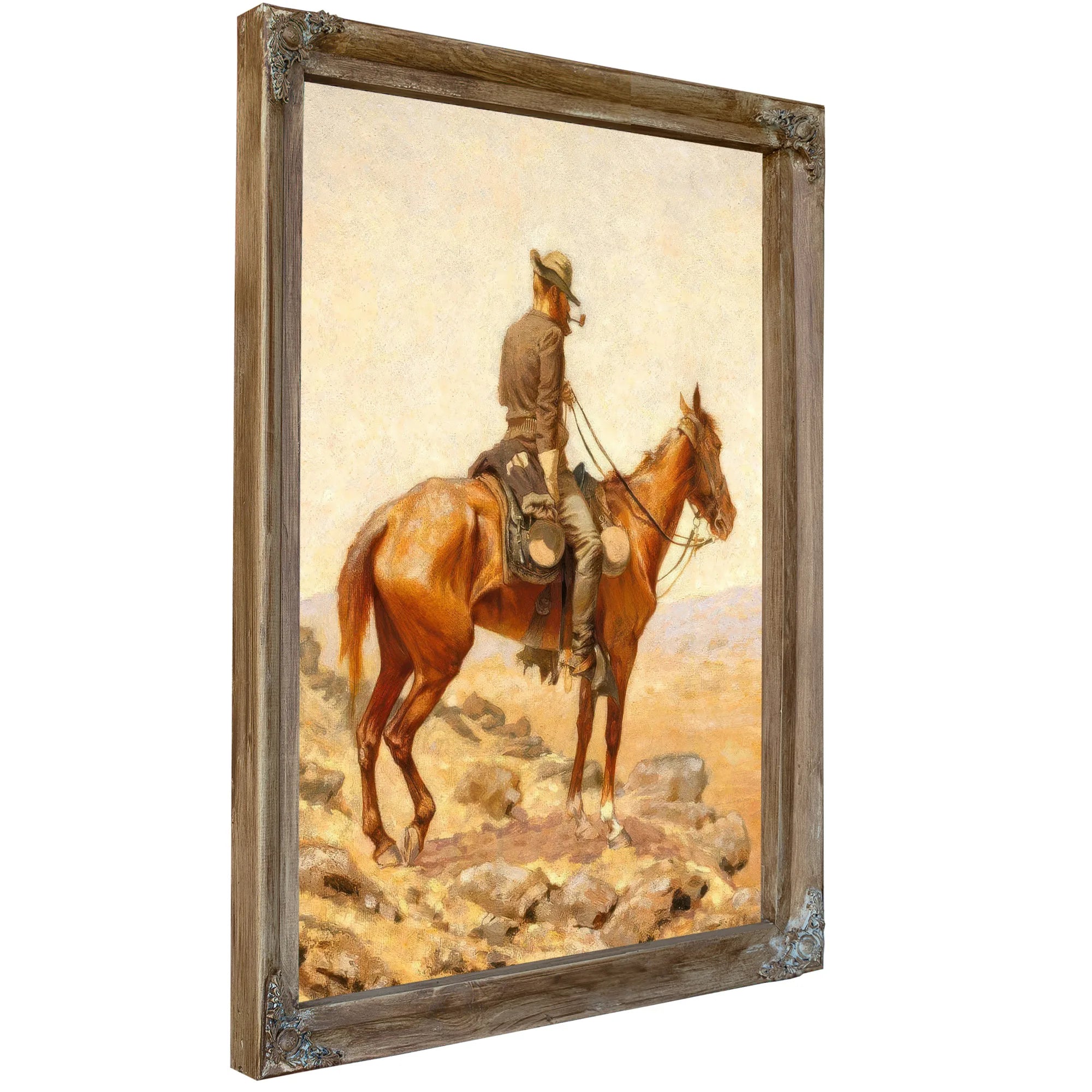The Lookout By Frederic Remington Fine Art Print