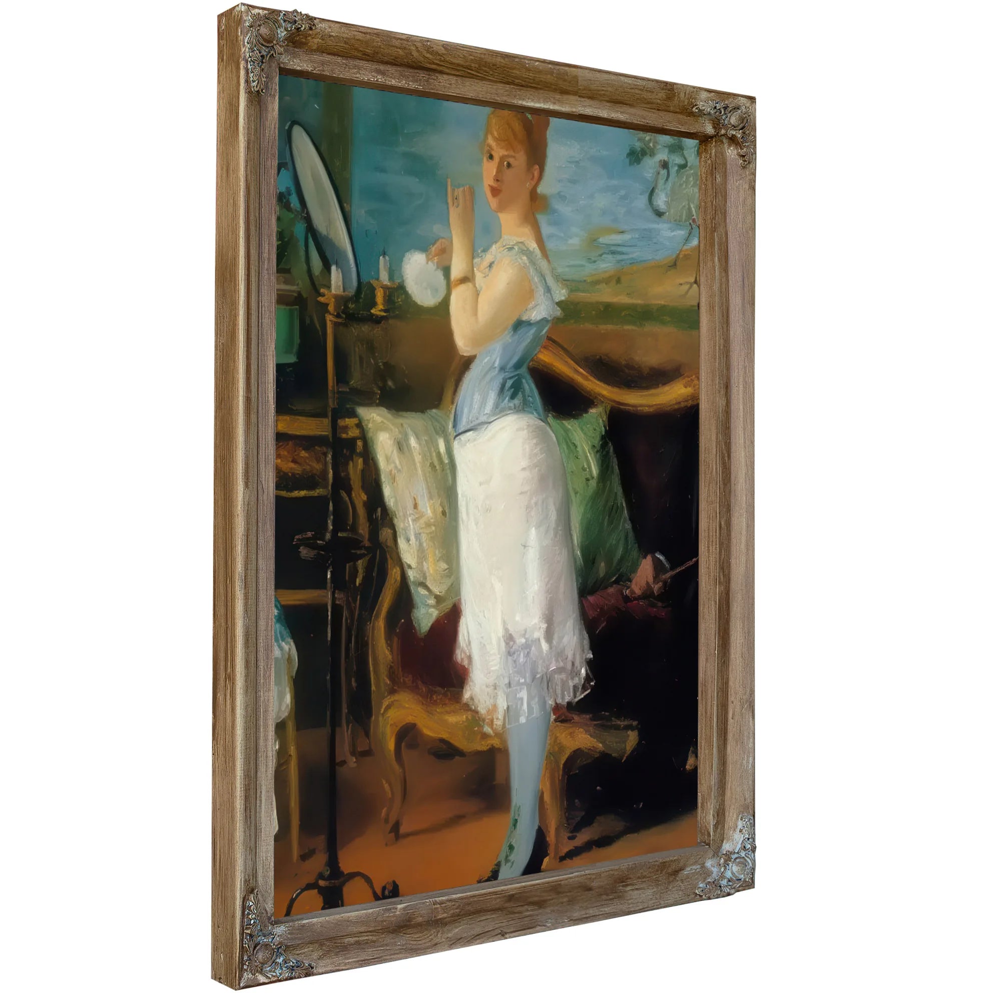 Nana 1877 By Edouard Manet Fine Art Print