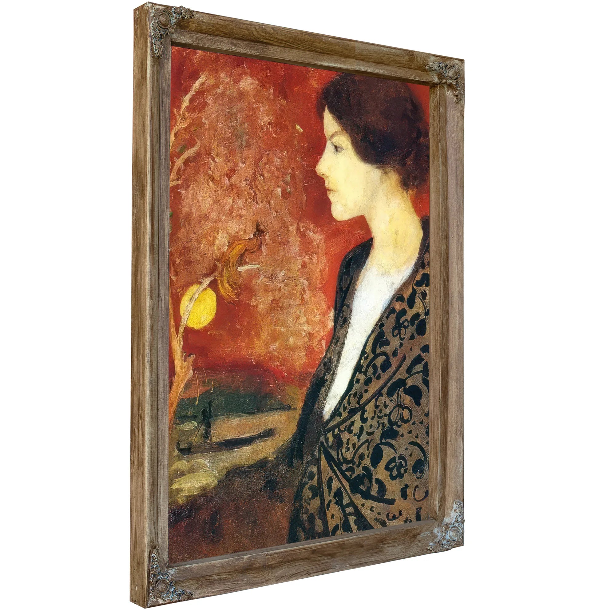 Study For A Portrait Of Elisabeth Gerhardt By August Macke Fine Art Print