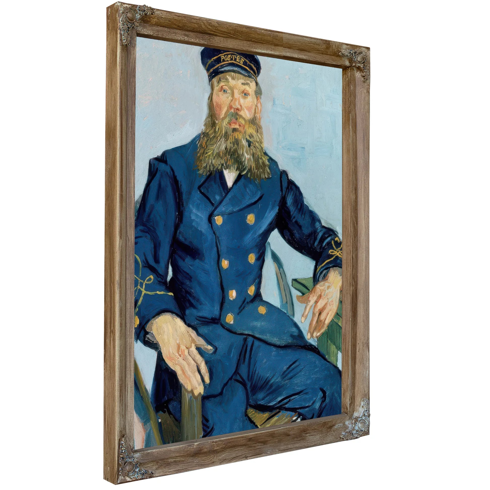 Postman Joseph Roulin By Vincent Van Gogh Fine Art Print