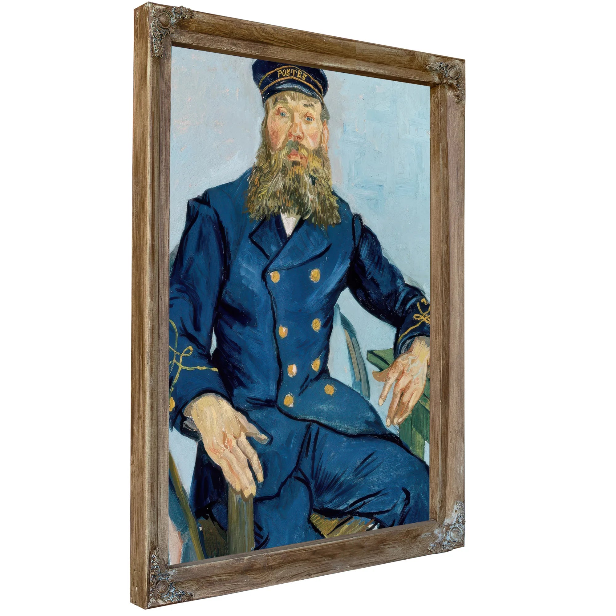 Postman Joseph Roulin By Vincent Van Gogh Fine Art Print