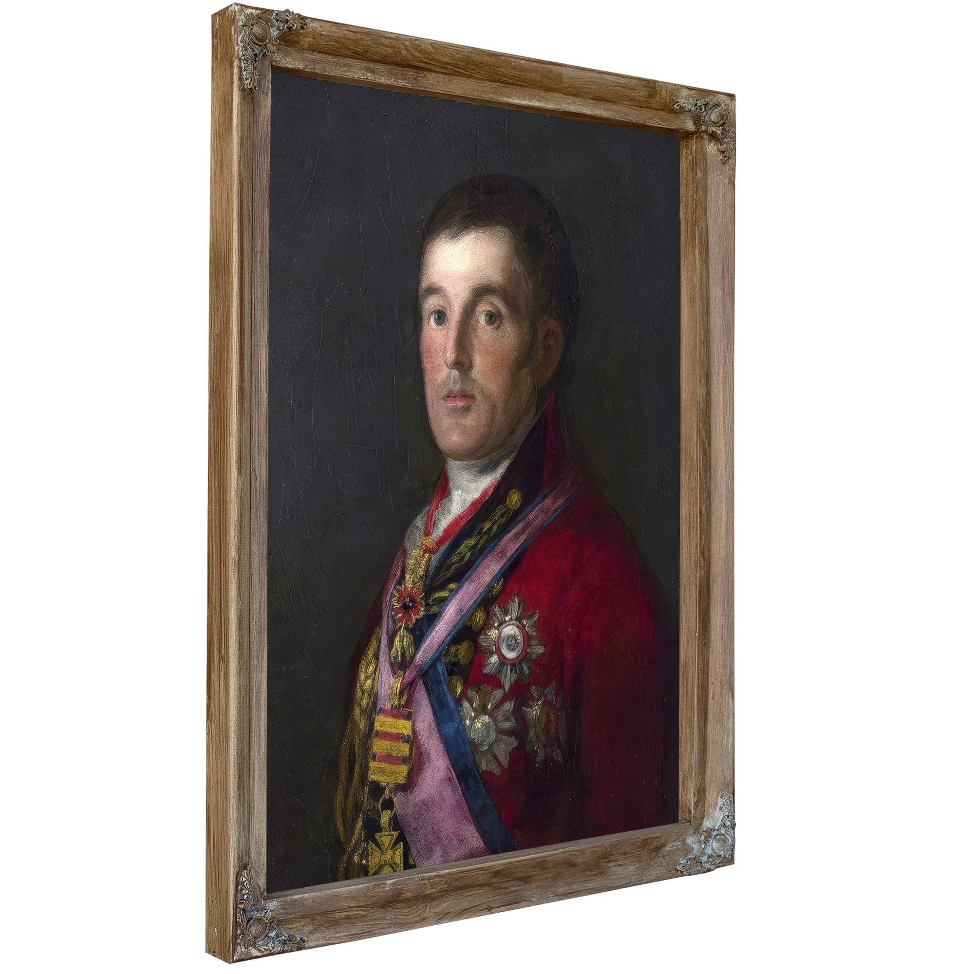 The Duke Of Wellington By Francisco De Goya Fine Art Print