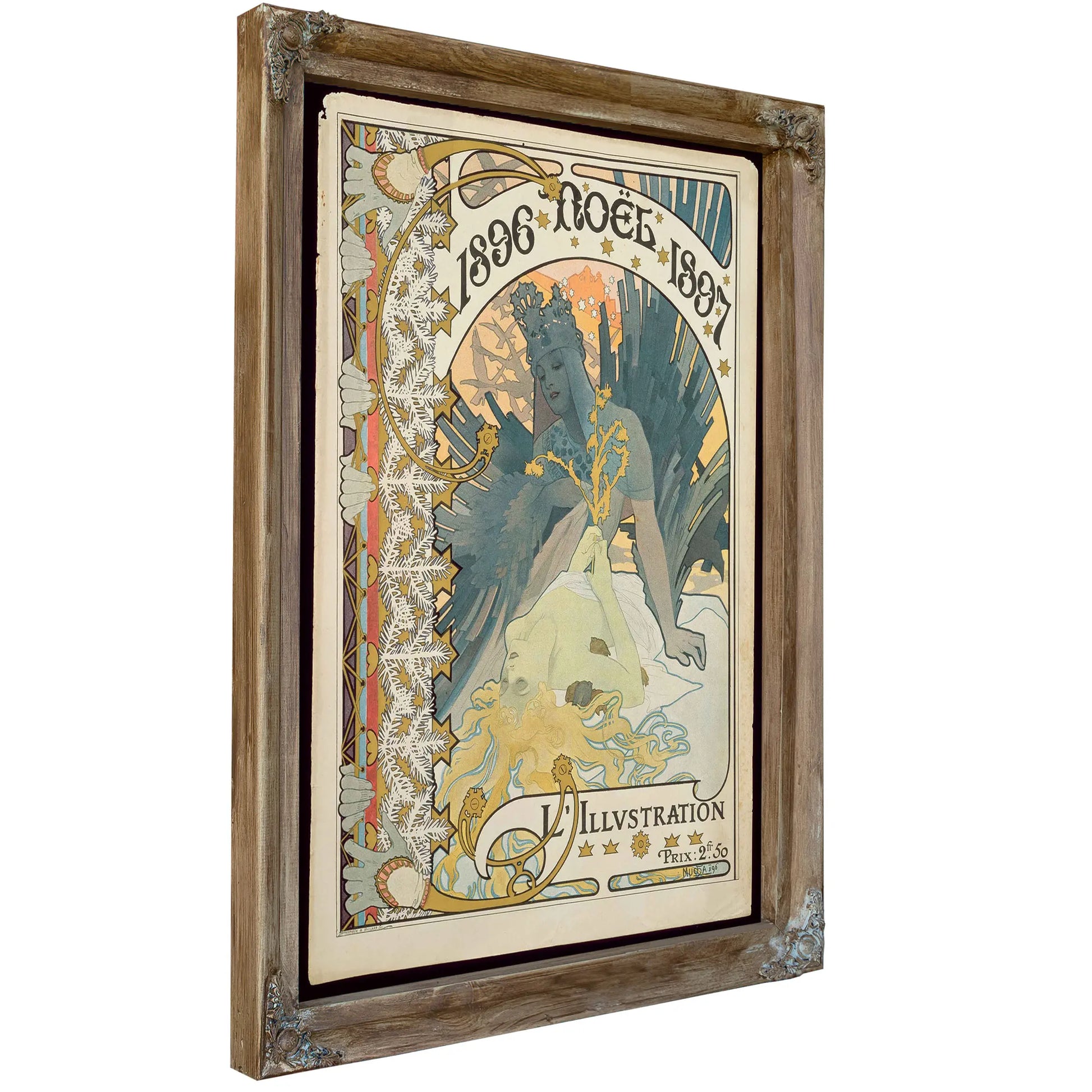 Bookplate For Herbert Ingram The 2Nd Baronet Of Swineshead Abbey by Alphonse Mucha
