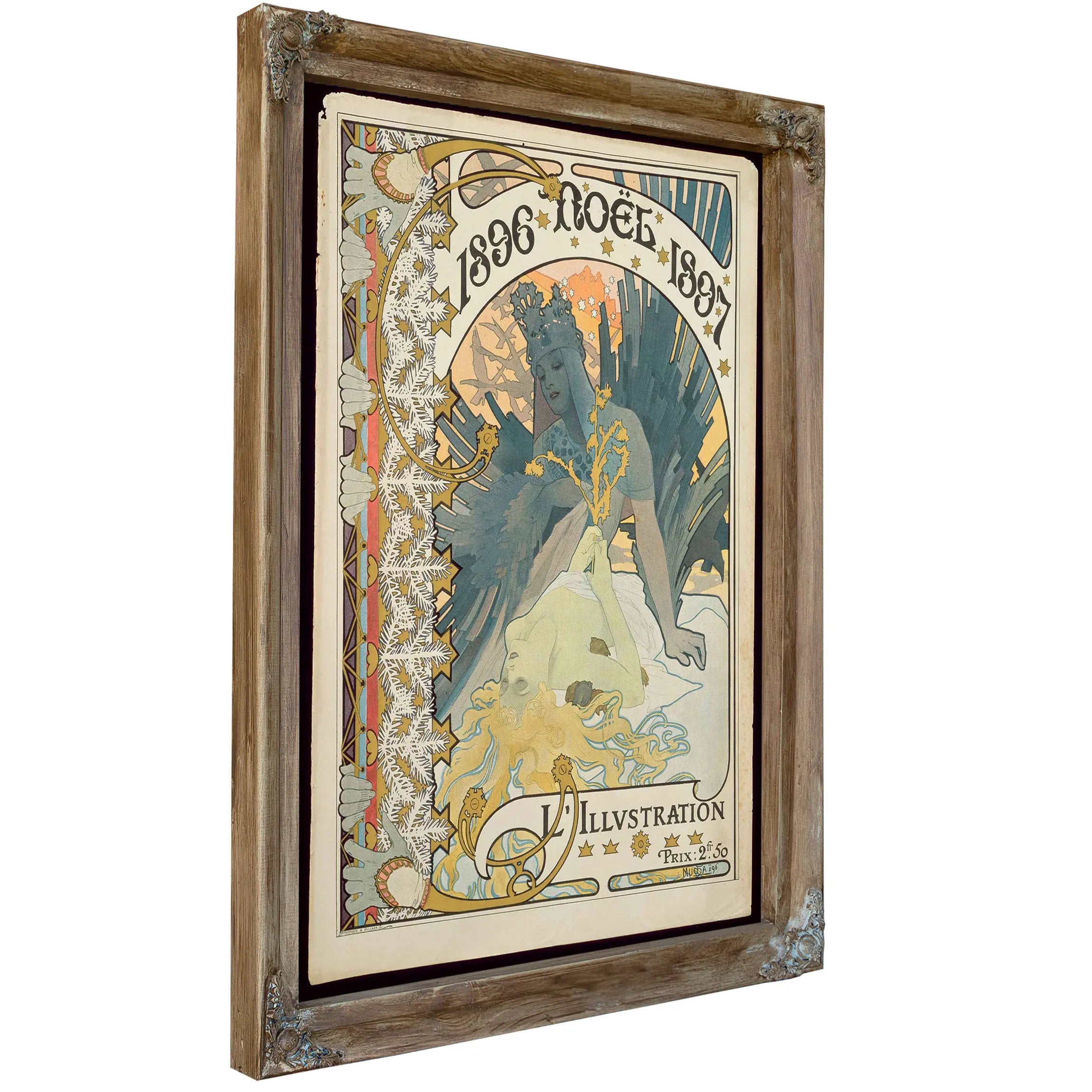 Bookplate For Herbert Ingram The 2Nd Baronet Of Swineshead Abbey by Alphonse Mucha