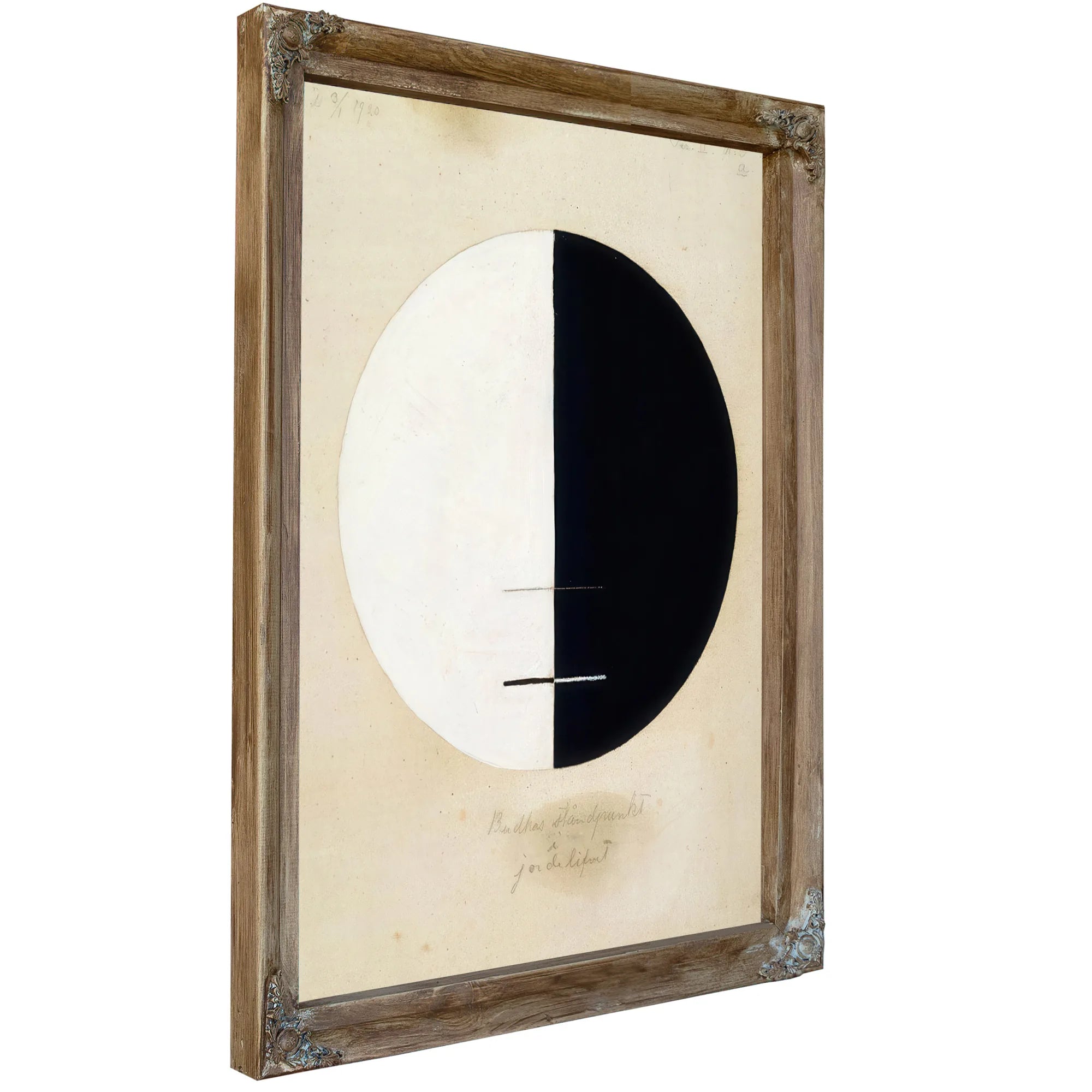 Buddhas Standpoint In The Earthly Life No 3A 1920 By Hilma Af Klint Fine Art Print