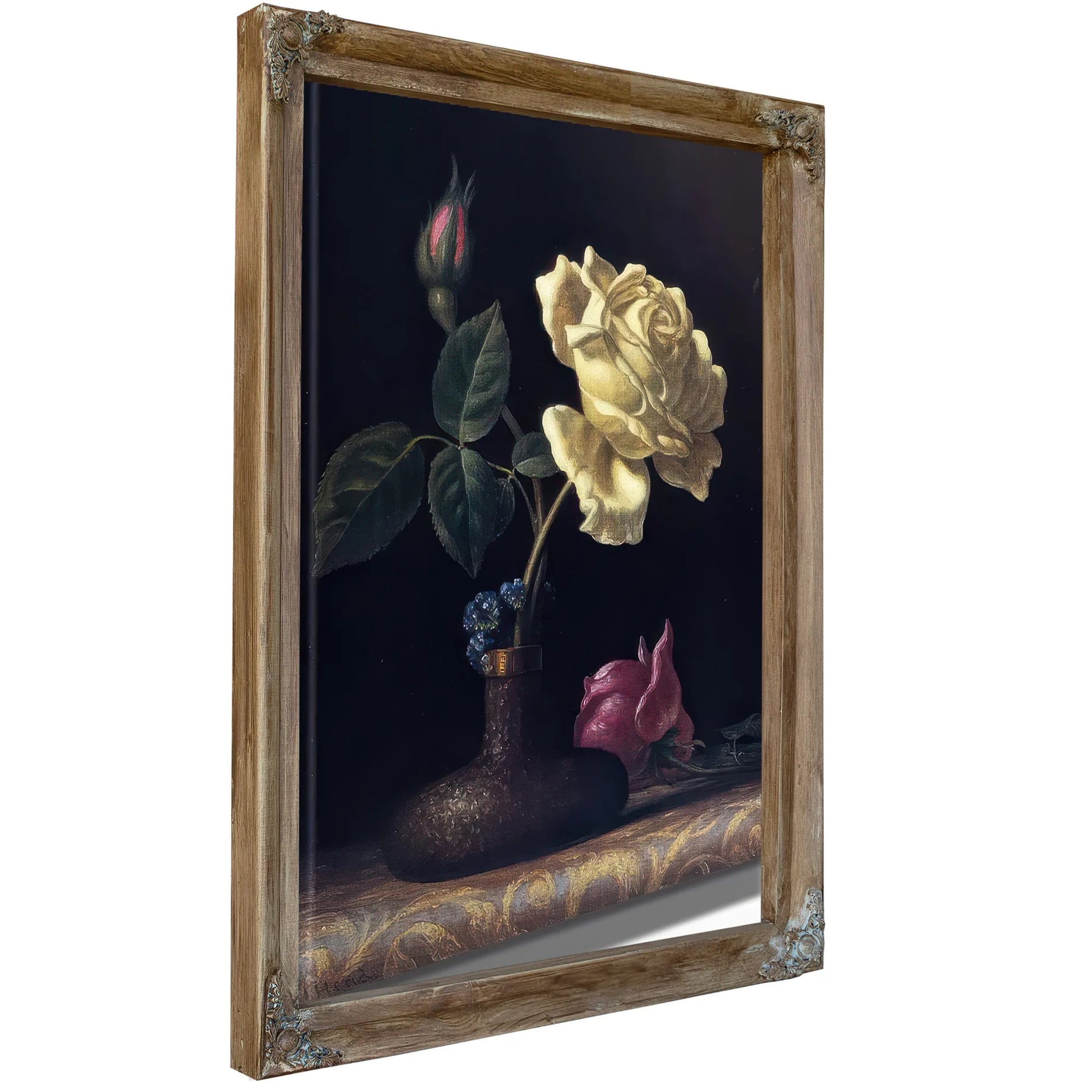 The White Rose By Martin Johnson Heade Fine Art Print