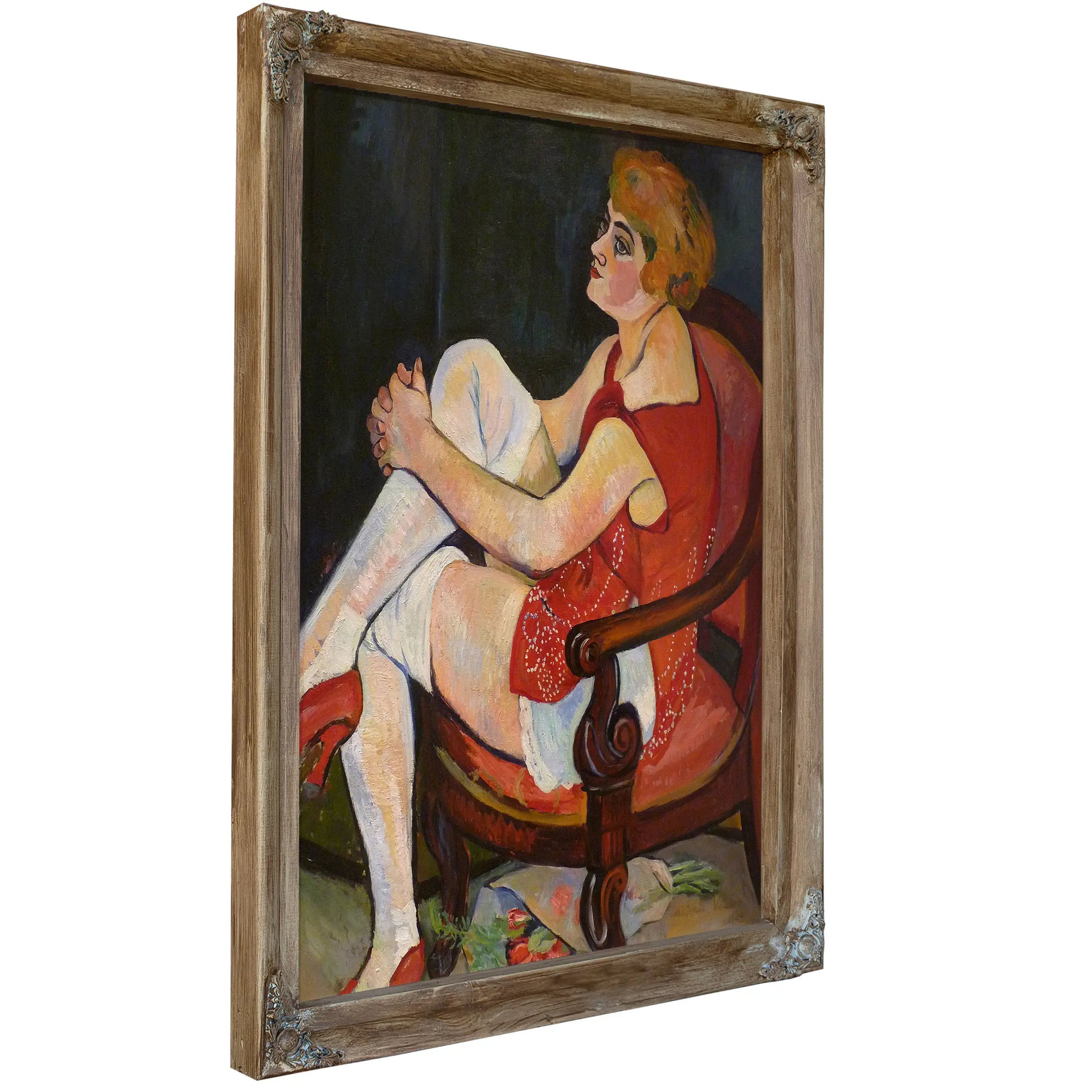 Femme Aux Bas Blancs by Suzanne Valadon