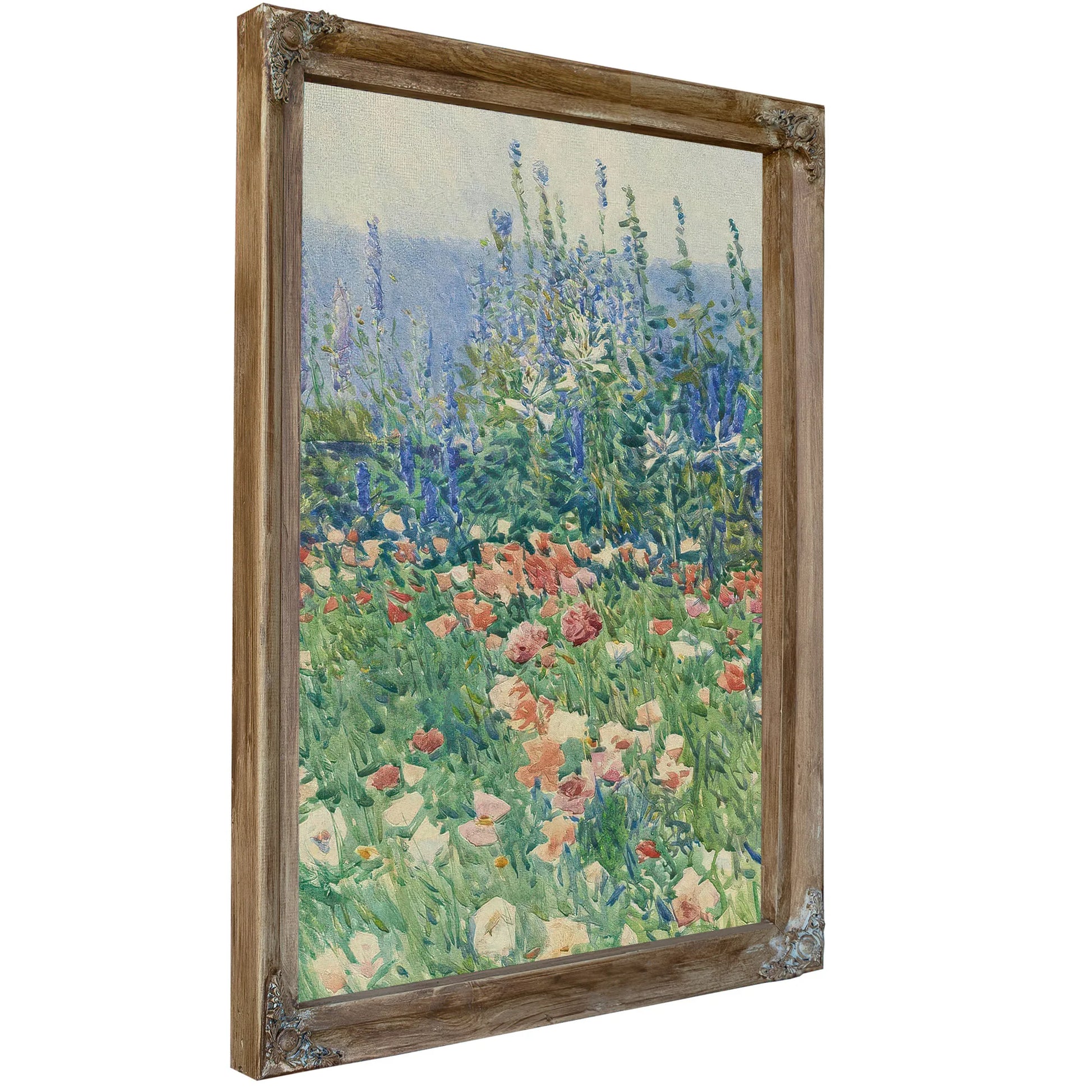 Flower Garden, Isles Of Shoals By Childe Hassam Fine Art Print