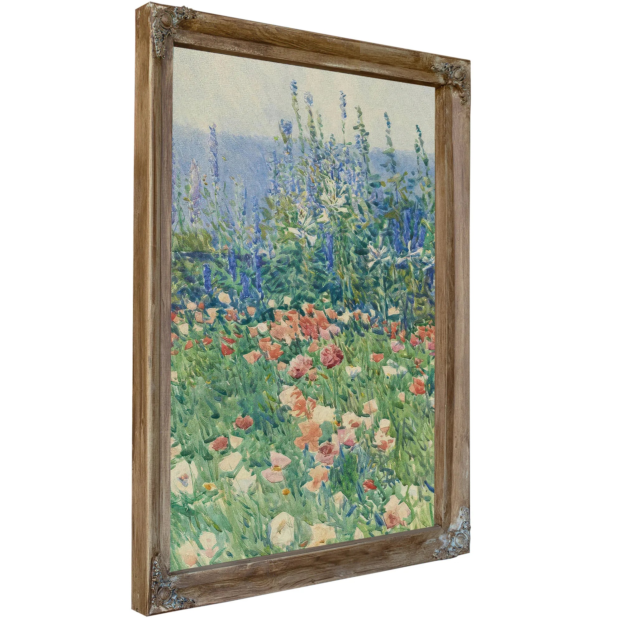 Flower Garden, Isles Of Shoals By Childe Hassam Fine Art Print