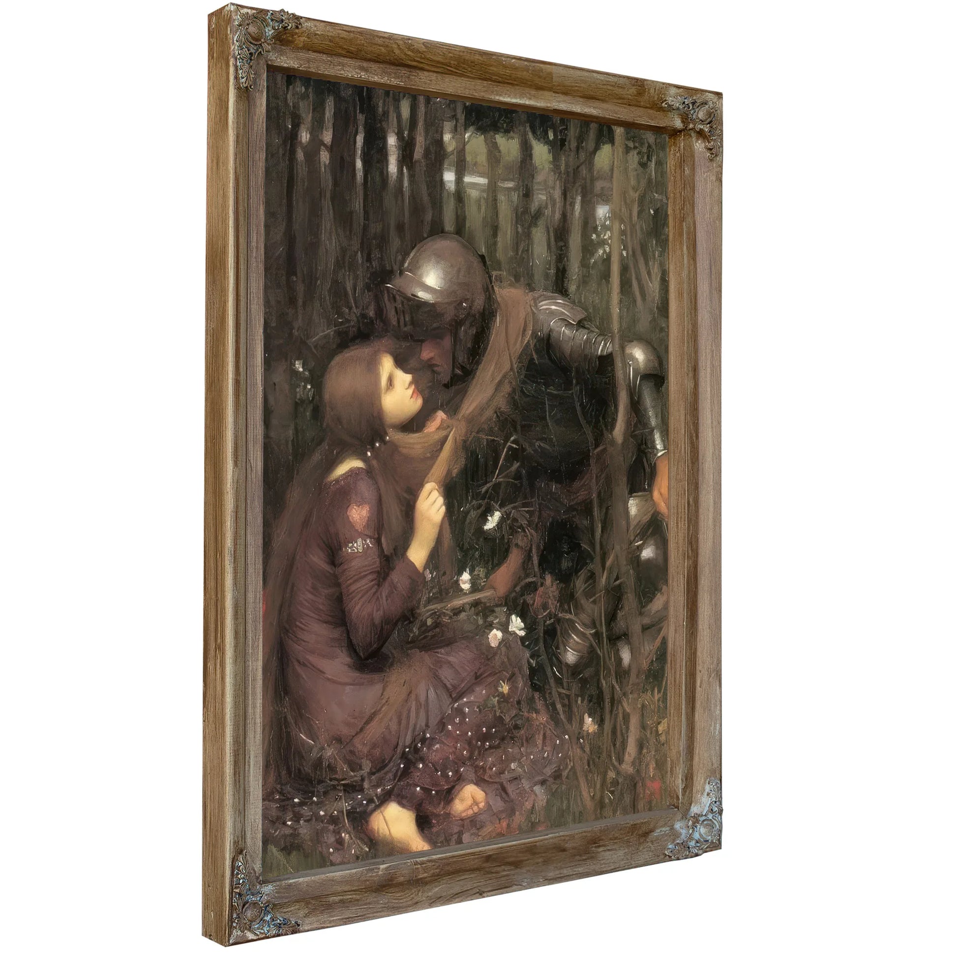 La Belle Dame Sans Merci By John Waterhouse Fine Art Print