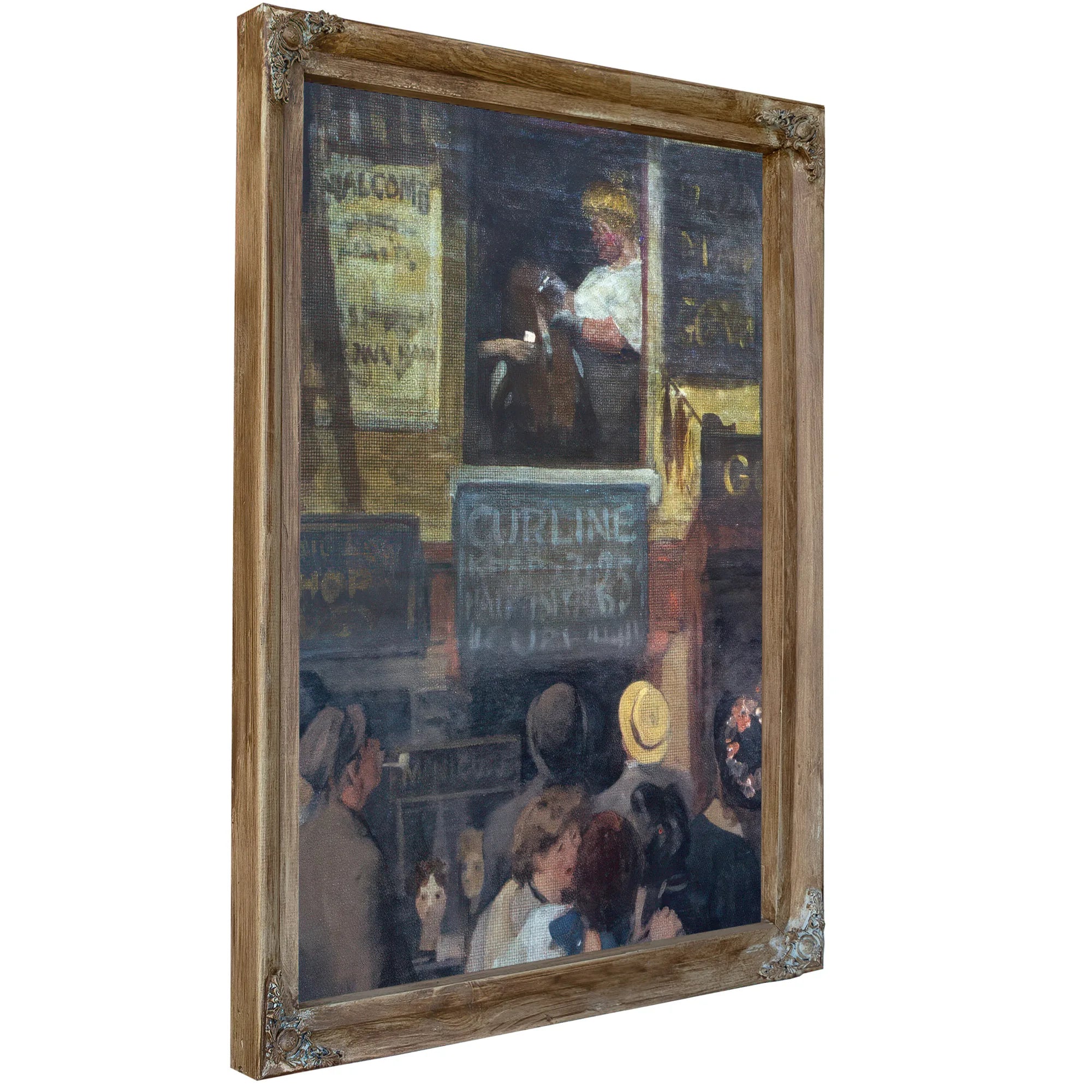 Hairdressers Window 1907 By John Sloan Fine Art Print