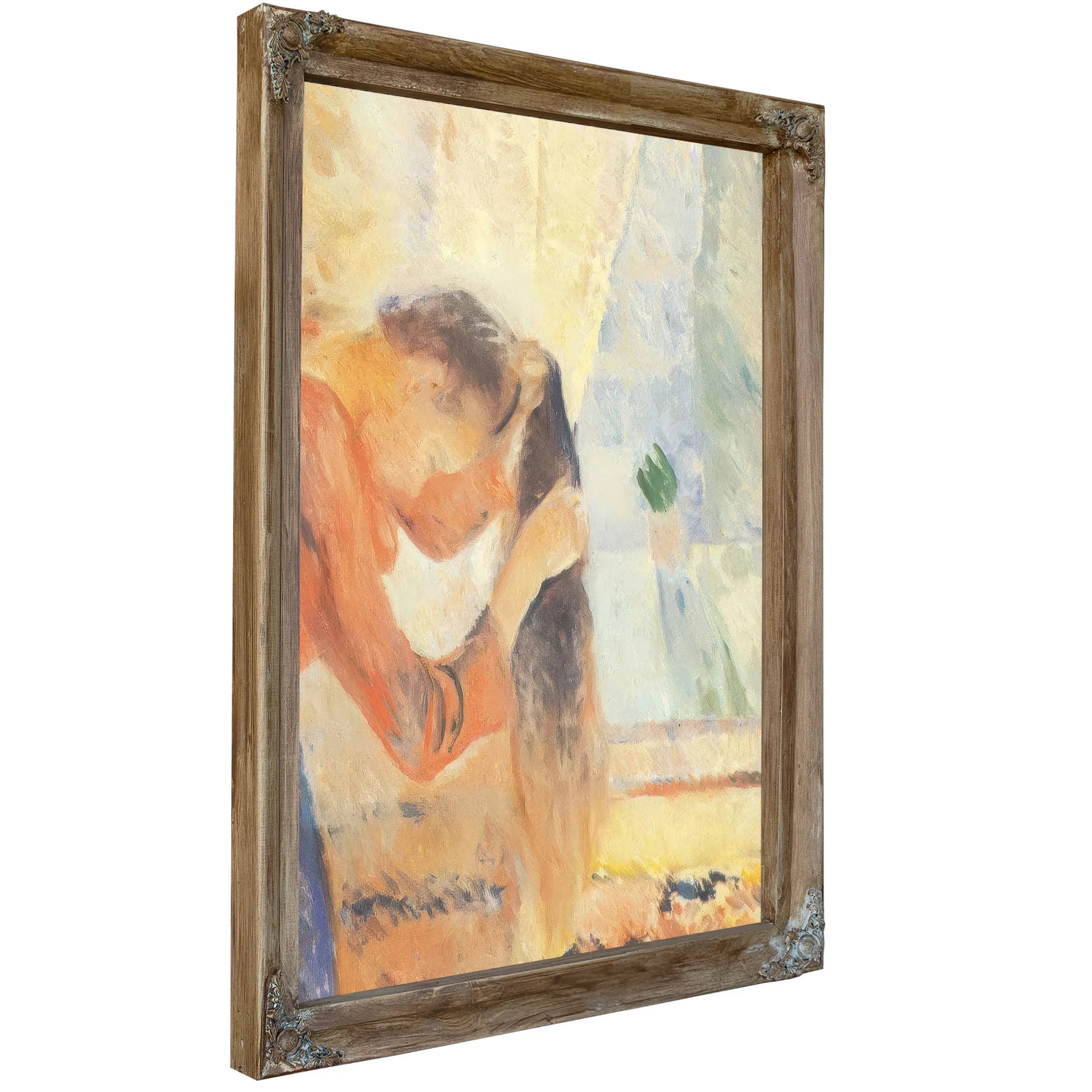 Girl Combing Her Hair 1892 By Edvard Munch Fine Art Print