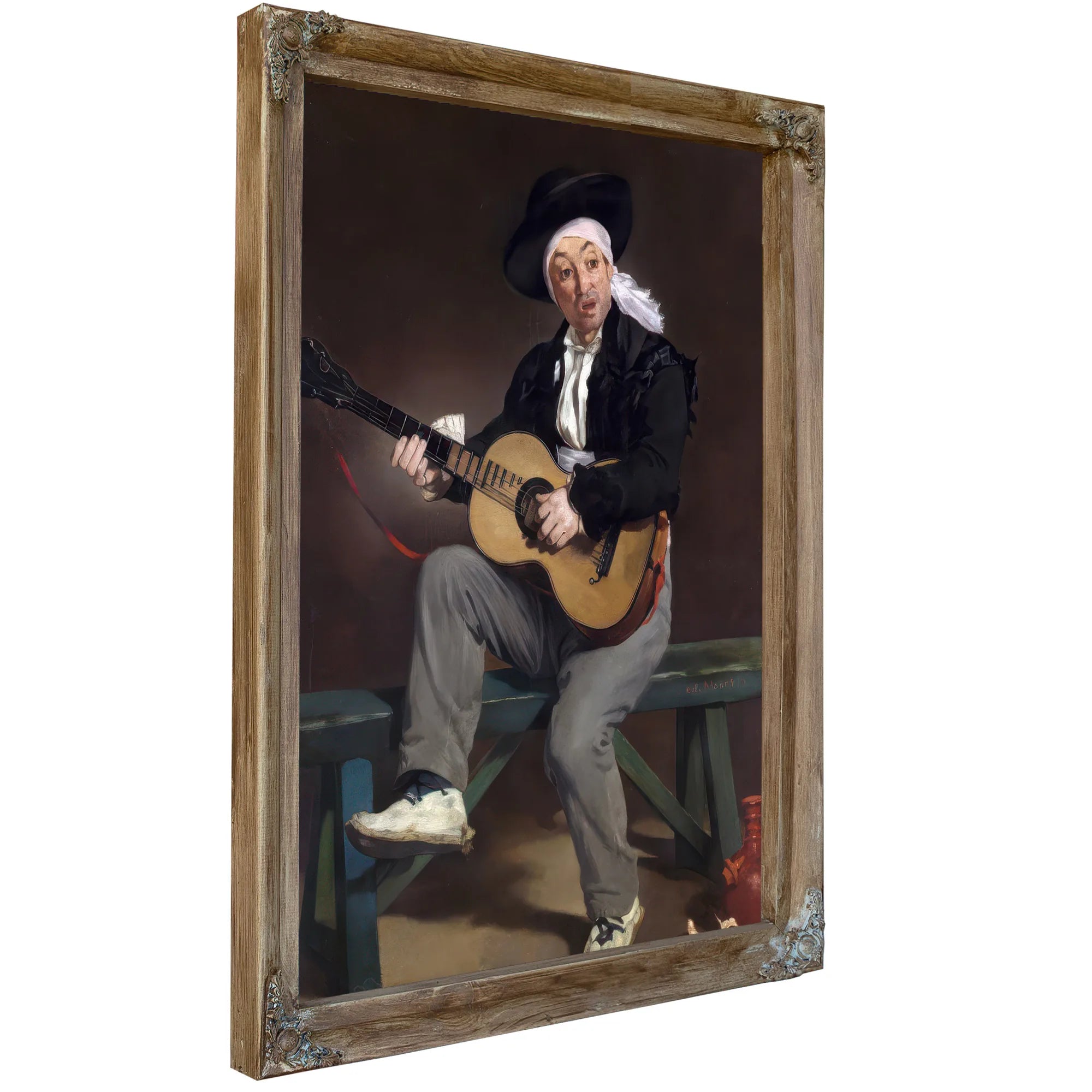 The Spanish Singer By Edouard Manet Fine Art Print