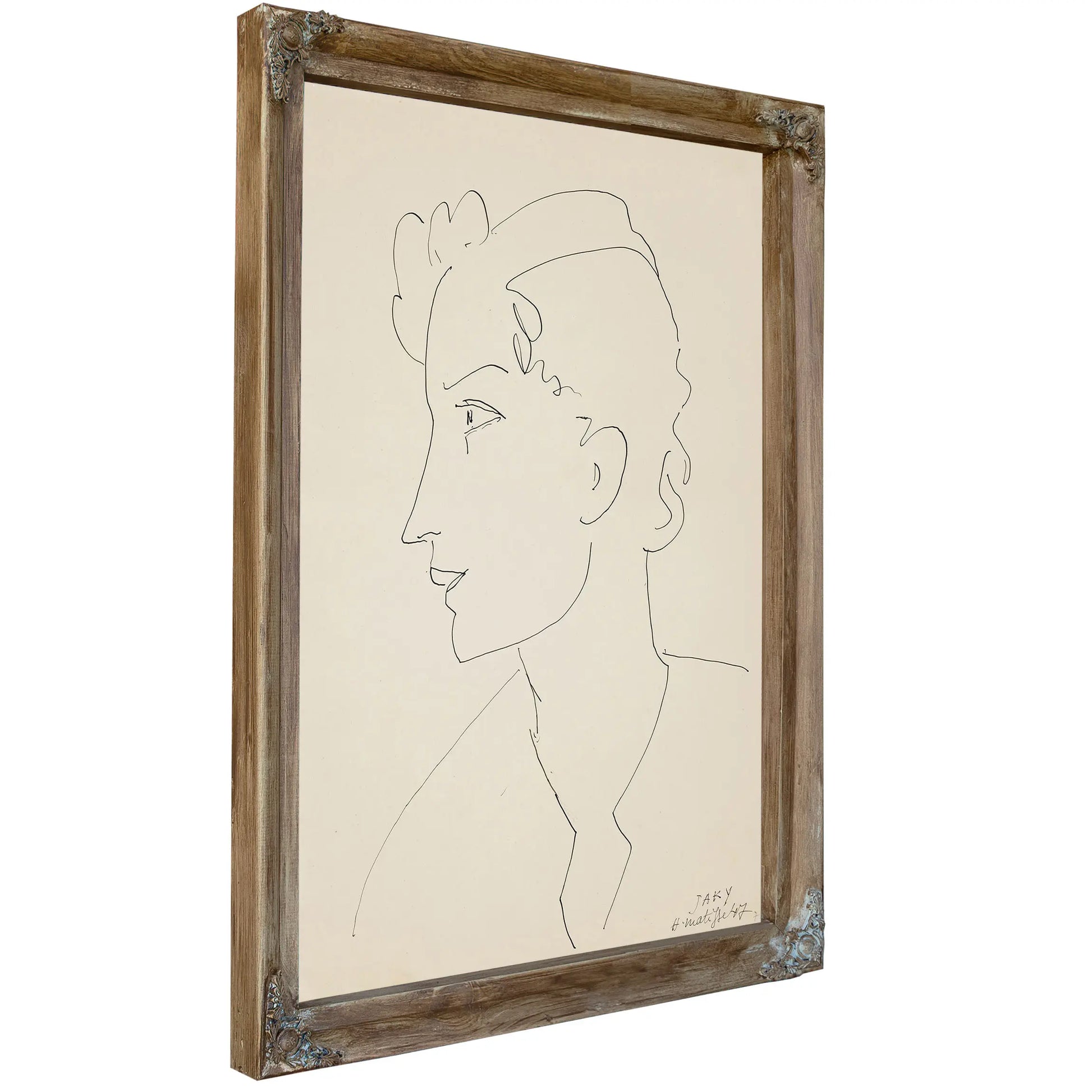 Portrait Of A Young Man (Portrait D Un Jeune Homme) by Henri Matisse