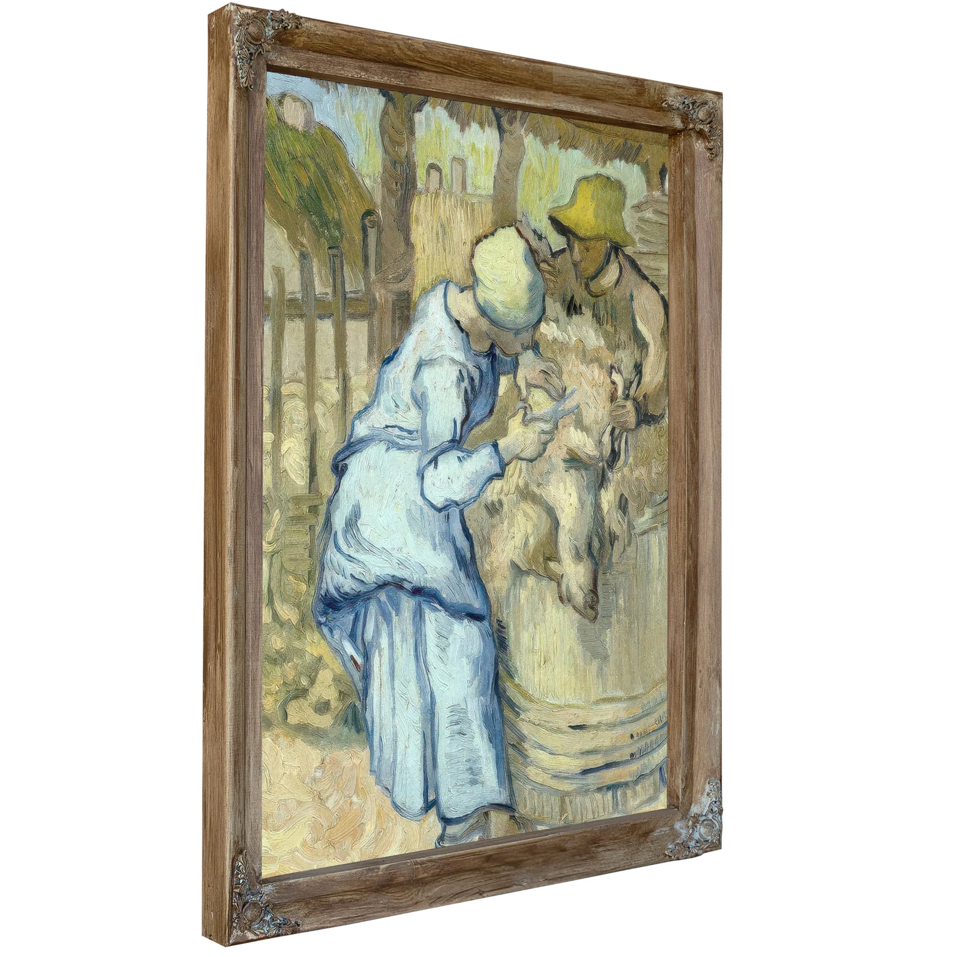 The Sheep Shearer (After Millet) By Vincent Van Gogh Fine Art Print
