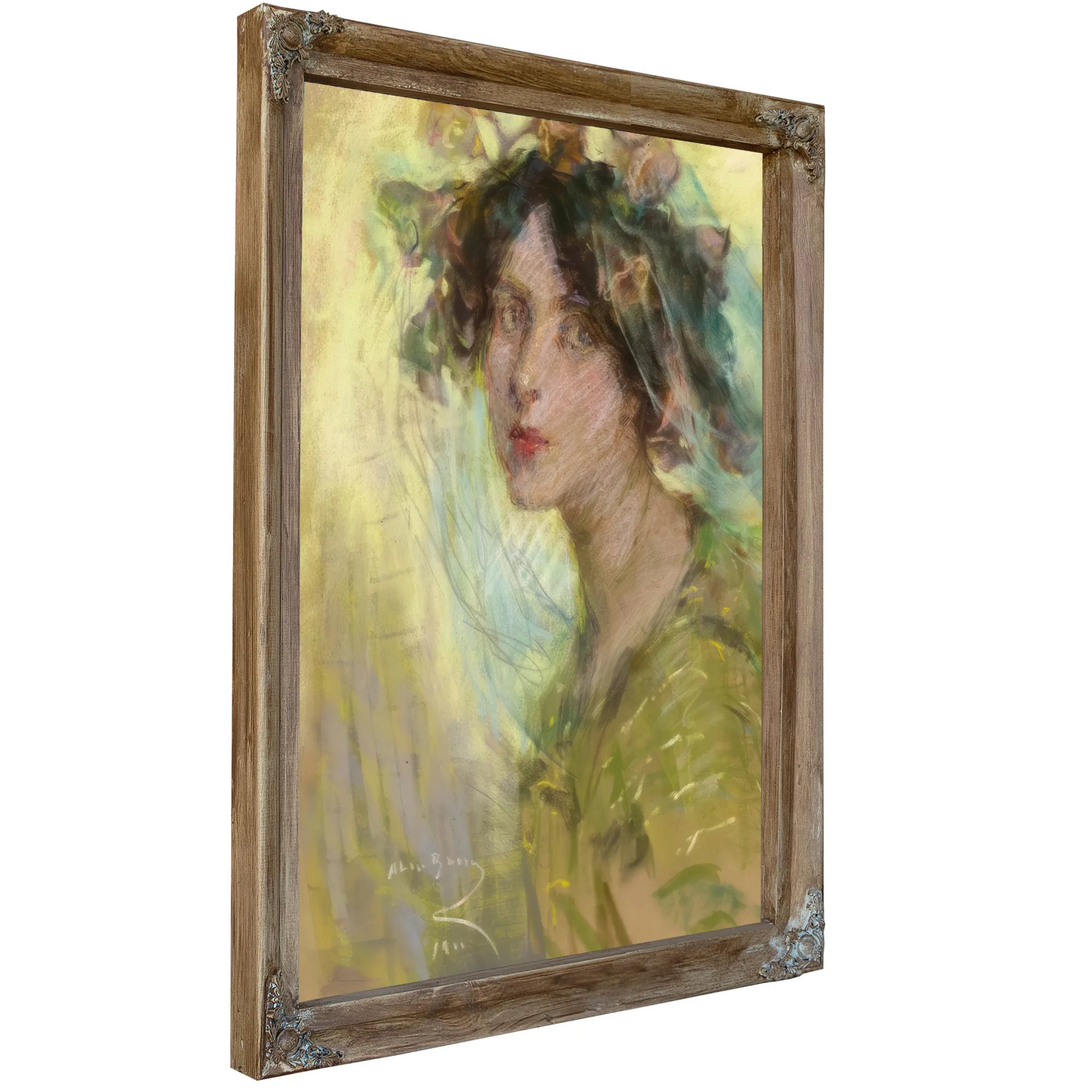 Morning Glories By Alice Pike Barney Fine Art Print
