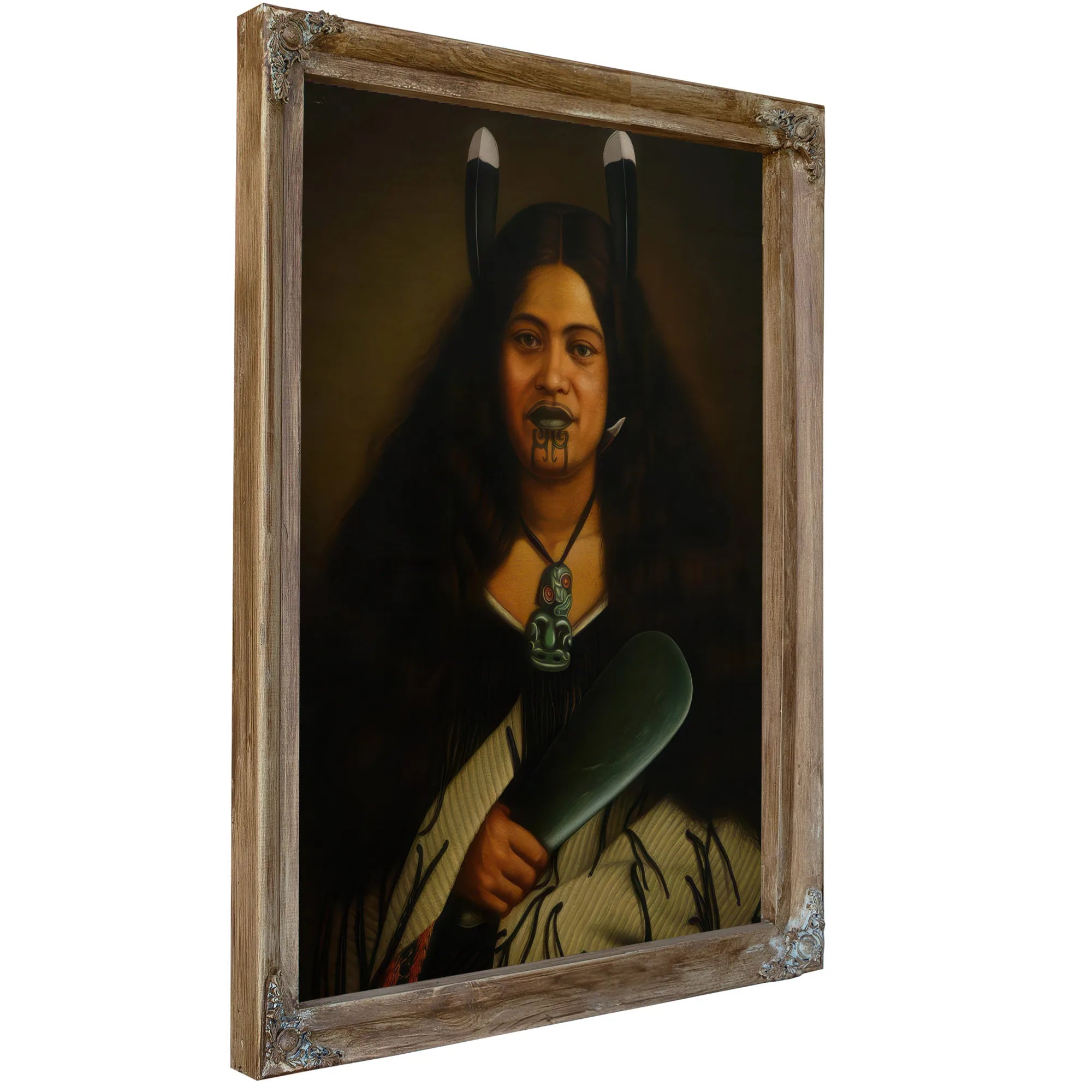 Portrait Of Pare Watene 1878 By Gottfried Lindauer Fine Art Print