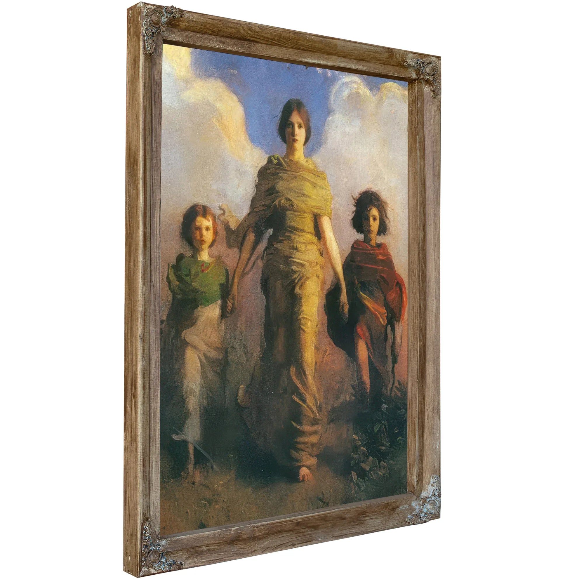 A Virgin by Abbott By Handerson By Thayer Fine Art Print