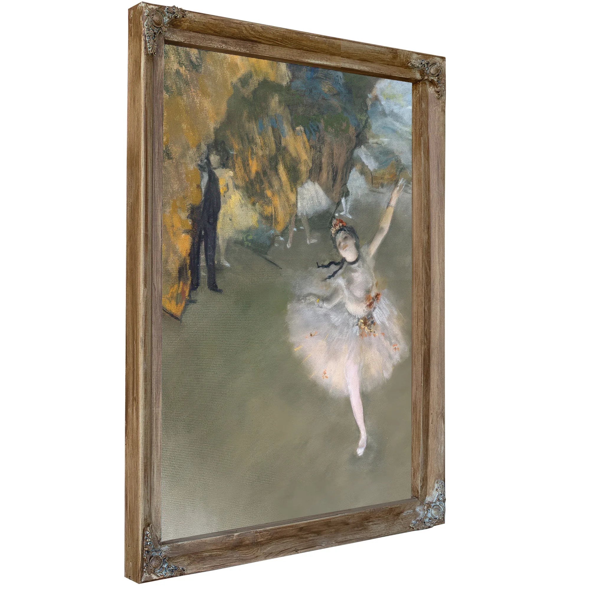 The Star, Or Dancer On The Stage By Edgar Degas Fine Art Print