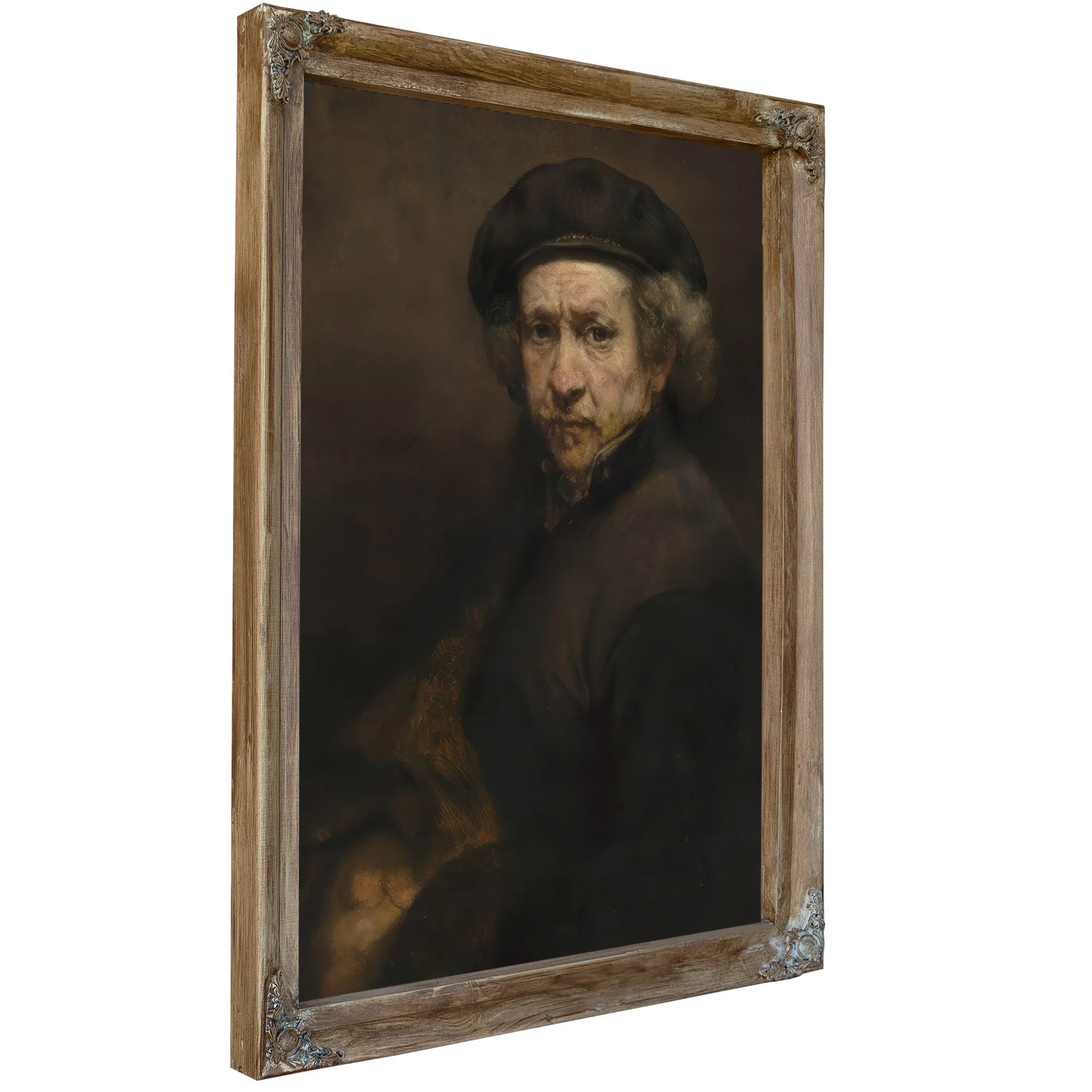 Self Portrait, 1661 By Rembrandt Fine Art Print