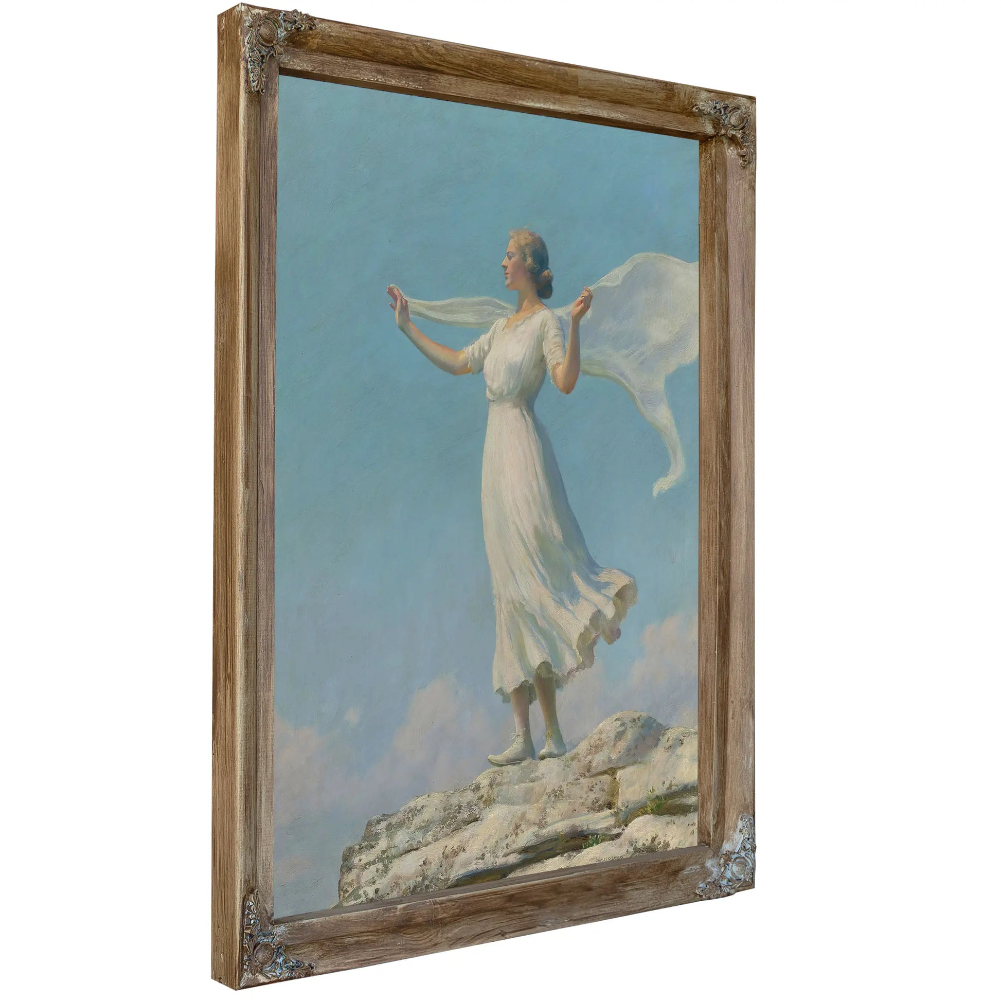 The South Wind (The Breezy Day) (1917) by Charles Courtney Curran