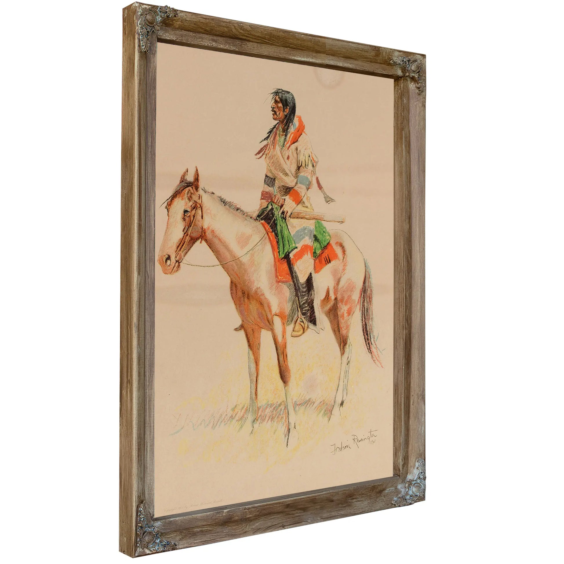 Half Breed by Frederic Remington