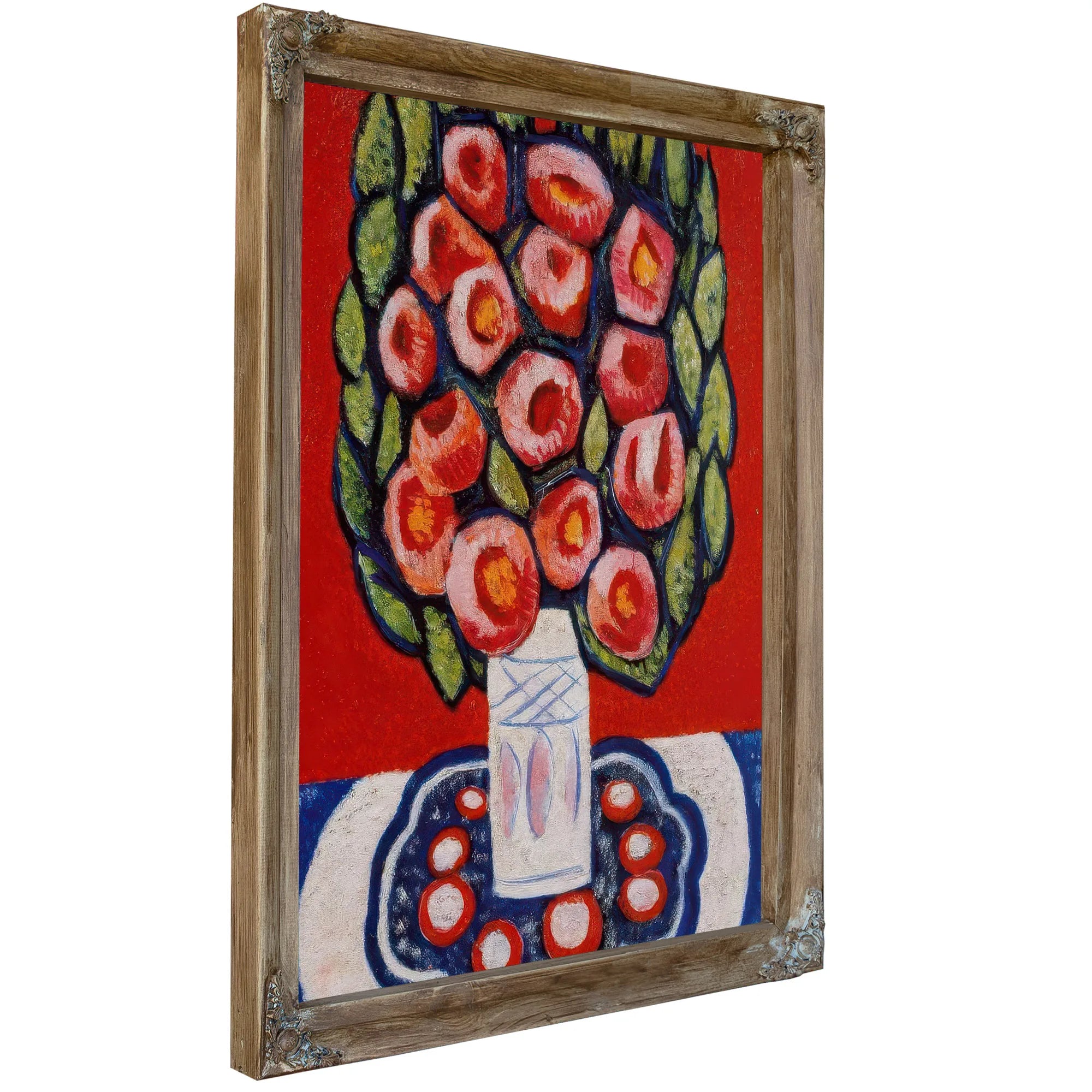 Roses From Hispania By Marsden Hartley Fine Art Print