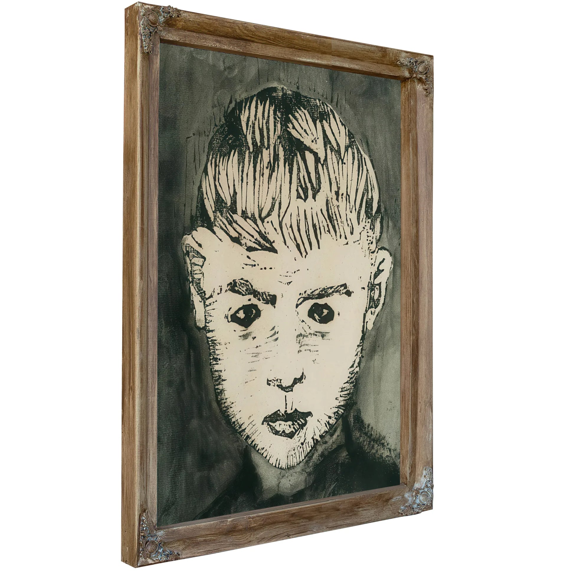 Boy's Head By Nicolai Astrup Fine Art Print