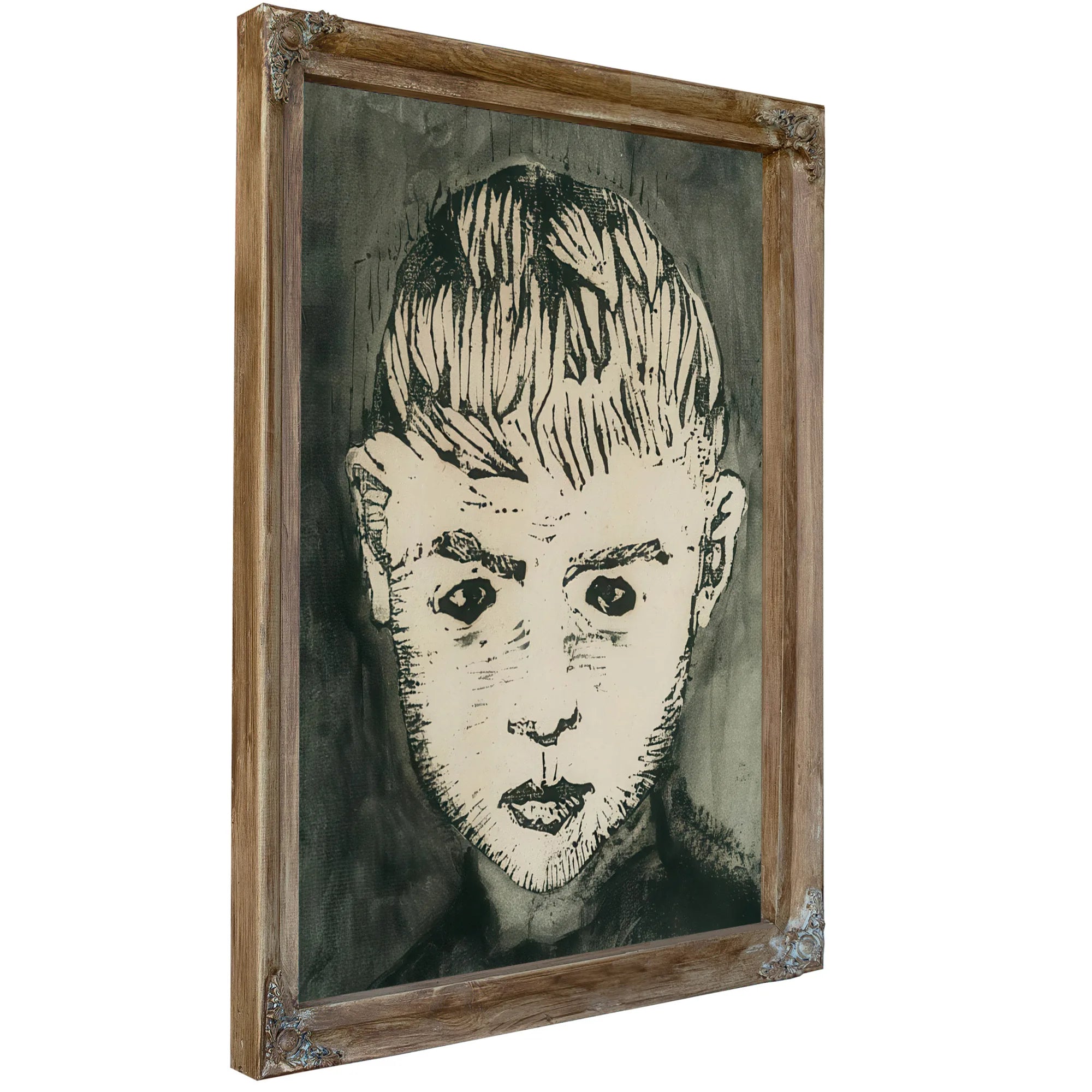 Boy's Head By Nicolai Astrup Fine Art Print