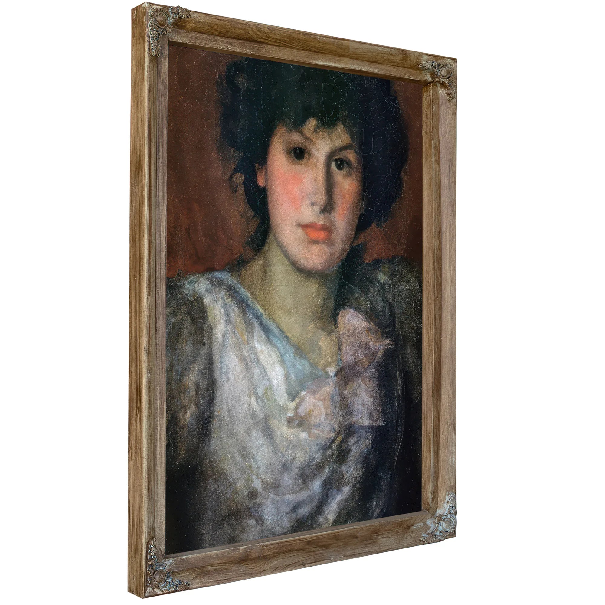 Miss Lilian Woakes By James McNeill Whistler Fine Art Print