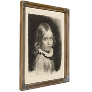Child Portrait Of Clara Emilie Rose Bloch by Carl Bloch