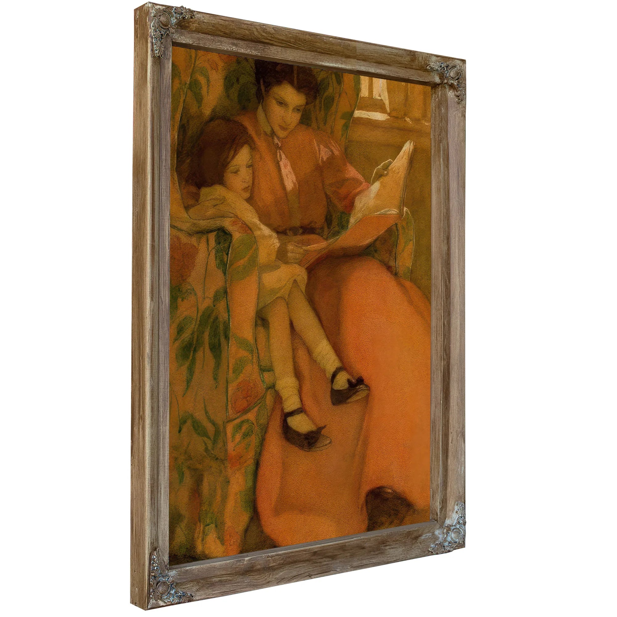 A Rainy Day Dream Blocks Original Illustration 1908 By Jessie Willcox Smith Fine Art Print