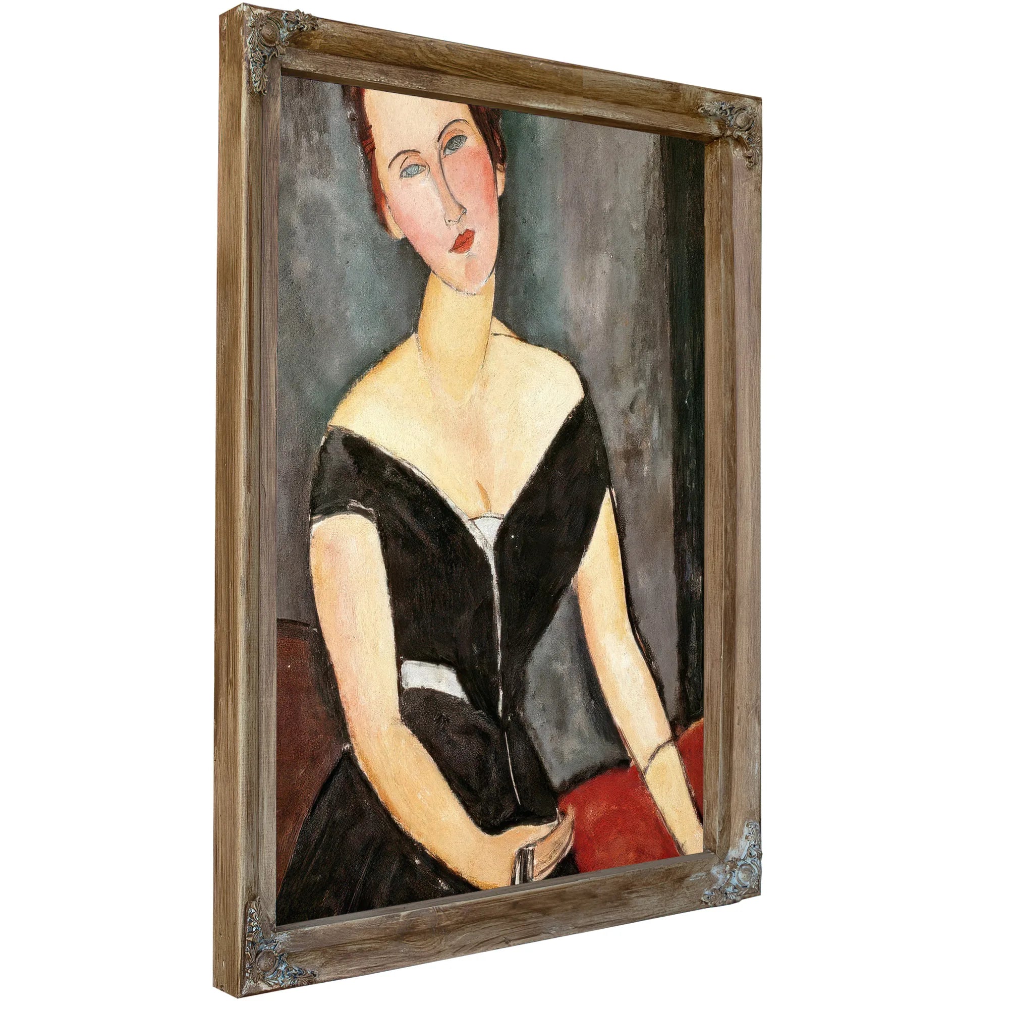 Madame G. Van Muyden By Amedeo Modigliani Fine Art Print