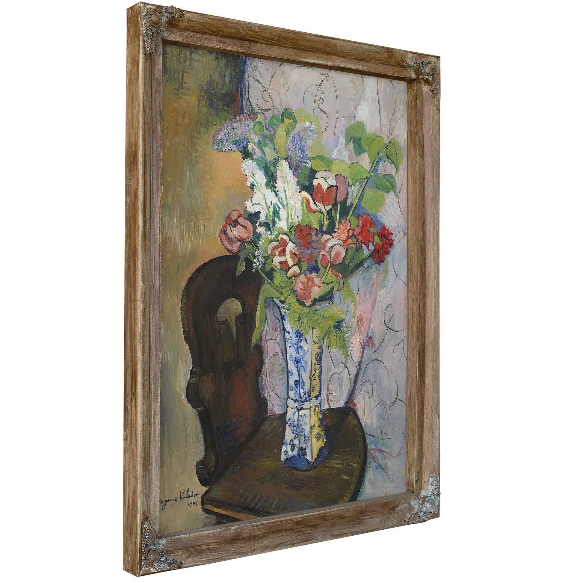 Forarsblomster I En Vase 1928 by Suzanne Valadon