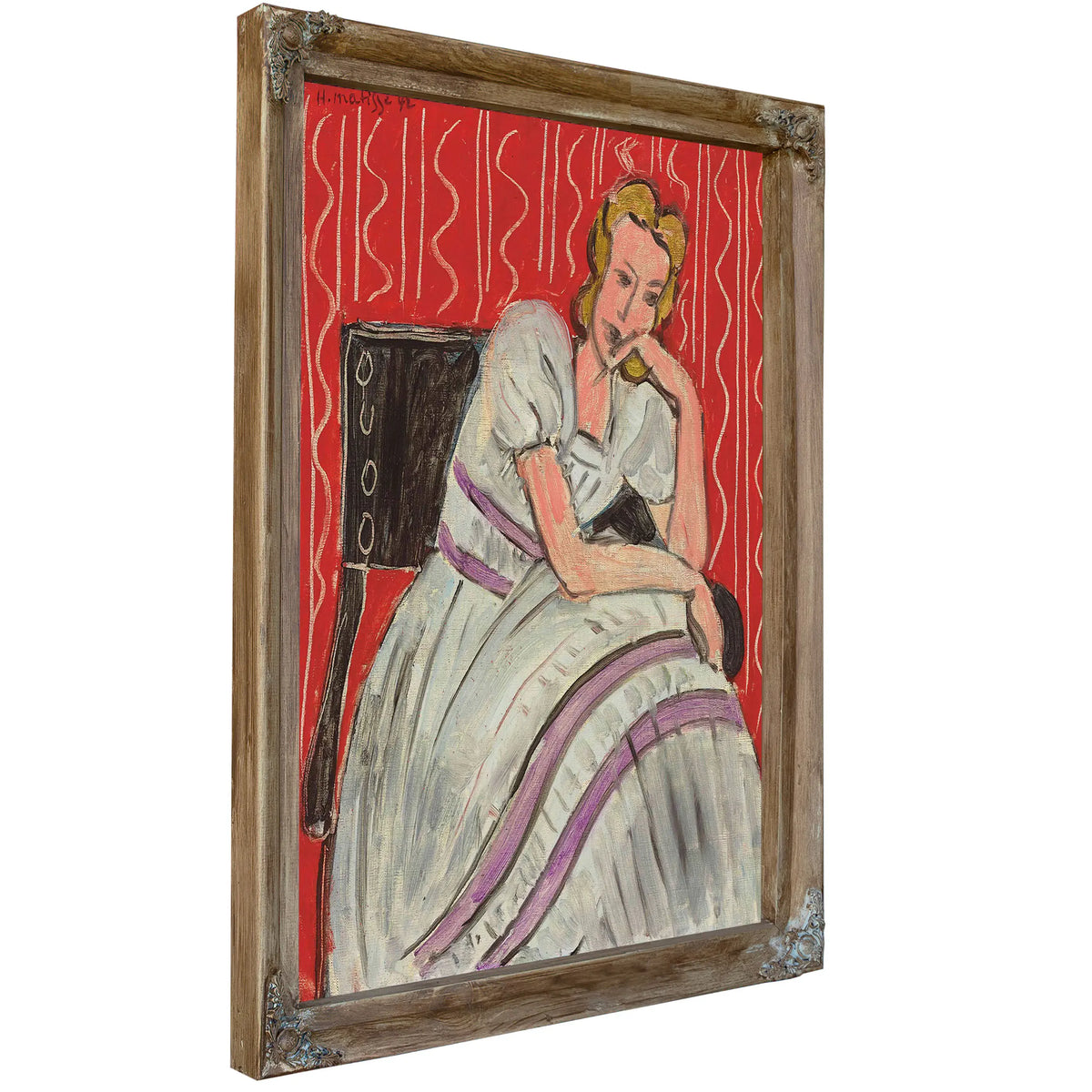 Woman In A Purple Coat (Lorette) by Henri Matisse