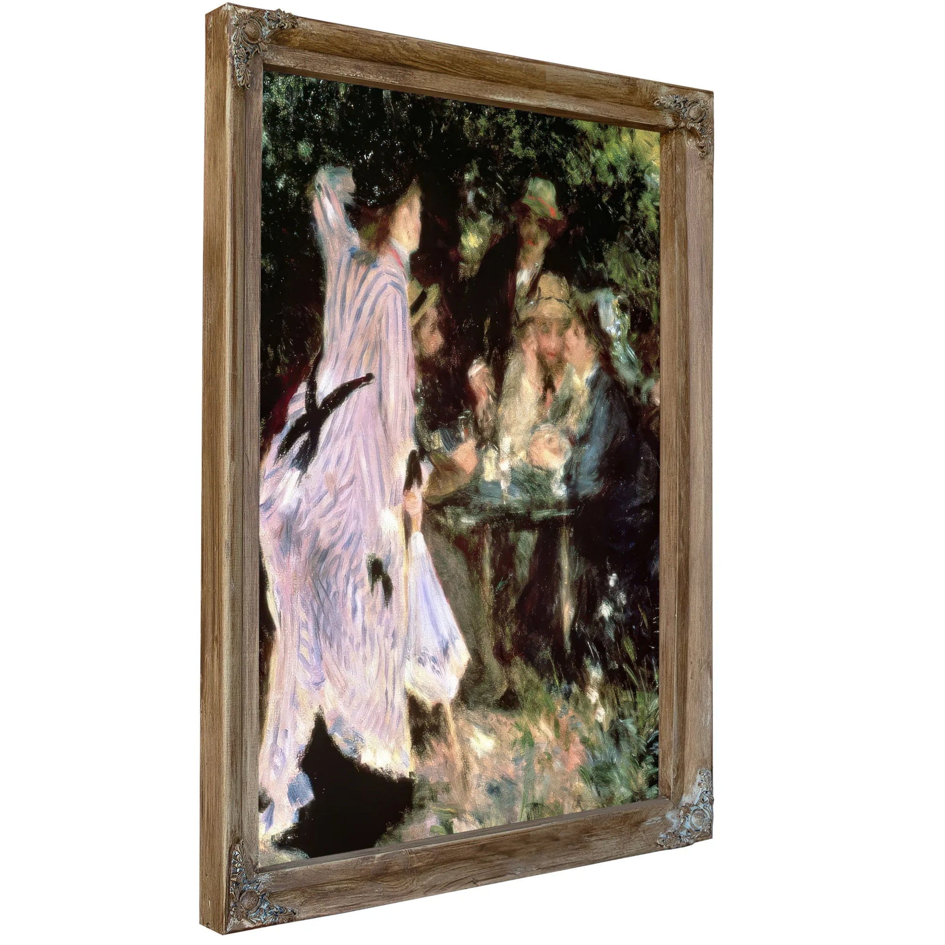 In The Garden, Or Under The Trees Of The Moulin De La Galette By Pierre Auguste Renoir Fine Art Print