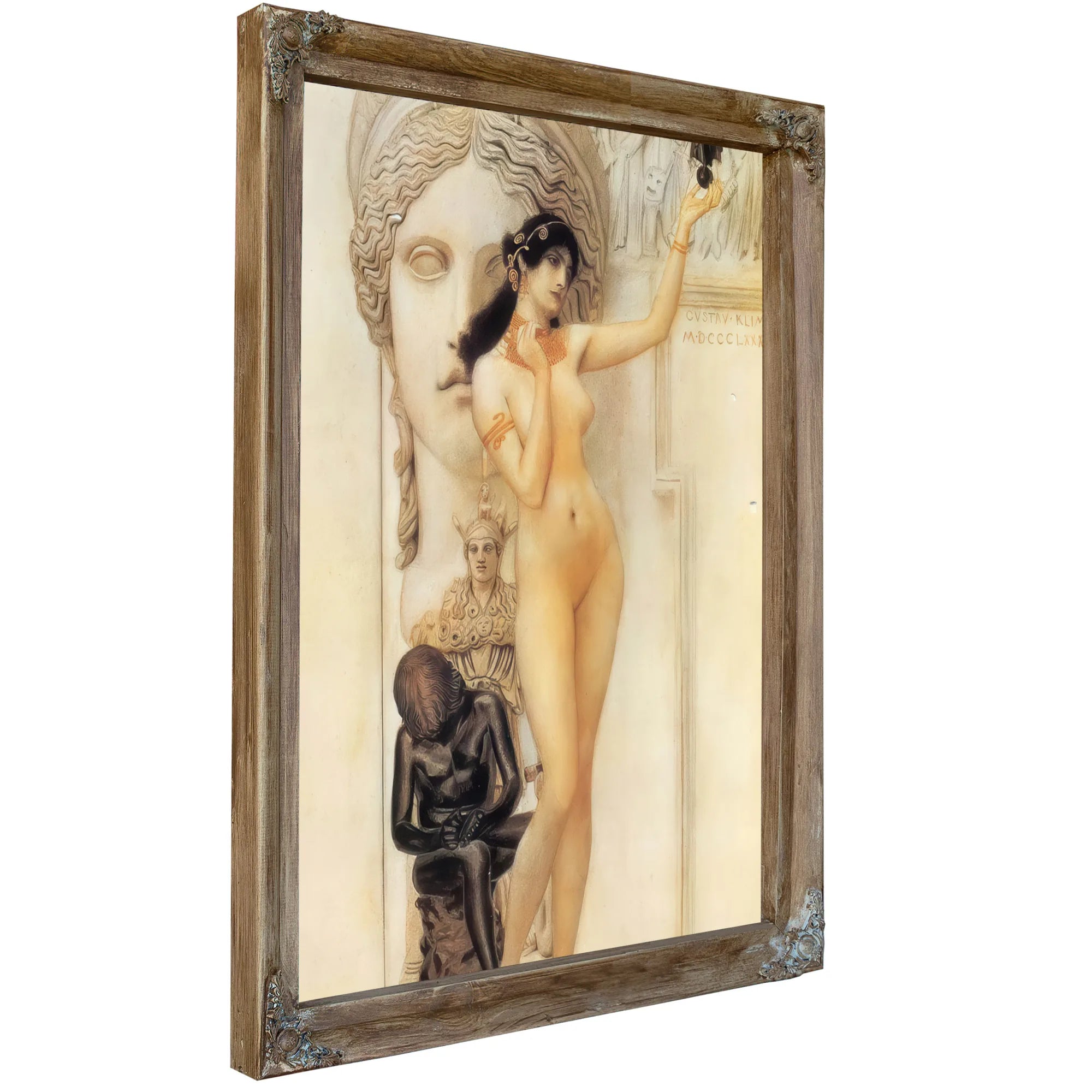 Allegory Of Sculpture, 1889 By Gustav Klimt Fine Art Print