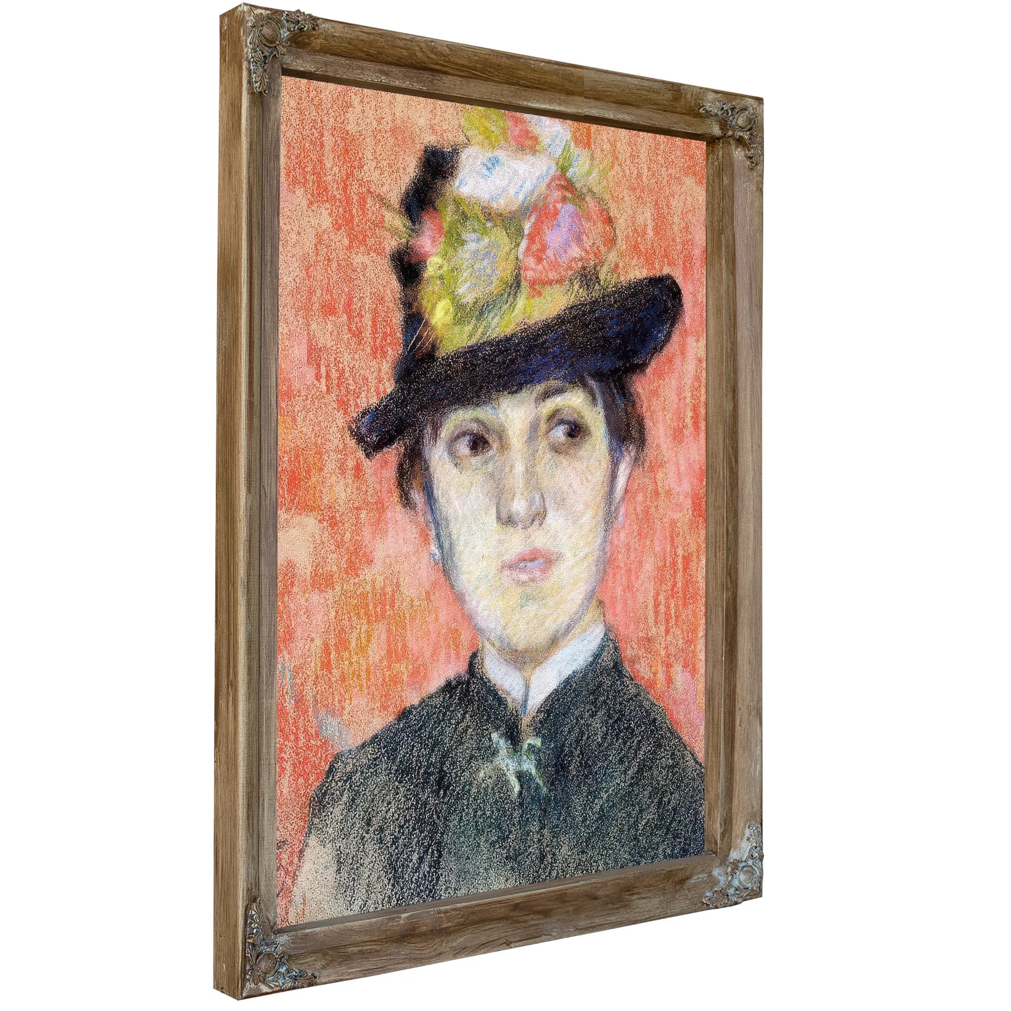Portrait Of Mademoiselle Manthey By Paul Gauguin Fine Art Print