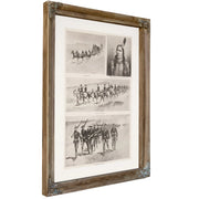 Concentrating Troops On The Northern Indian Agencies by Frederic Remington