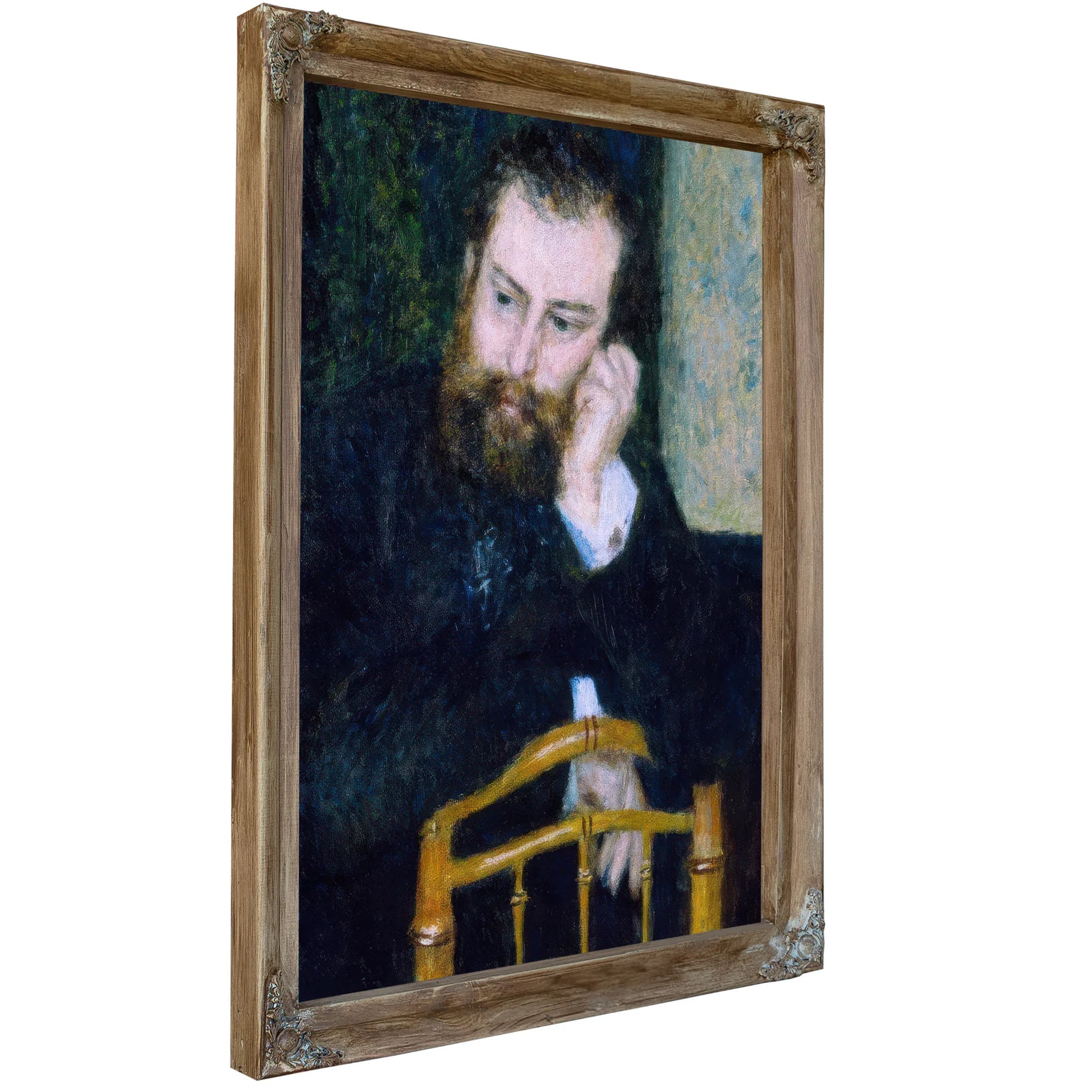 Alfred Sisley By Pierre August Renoir Fine Art Print