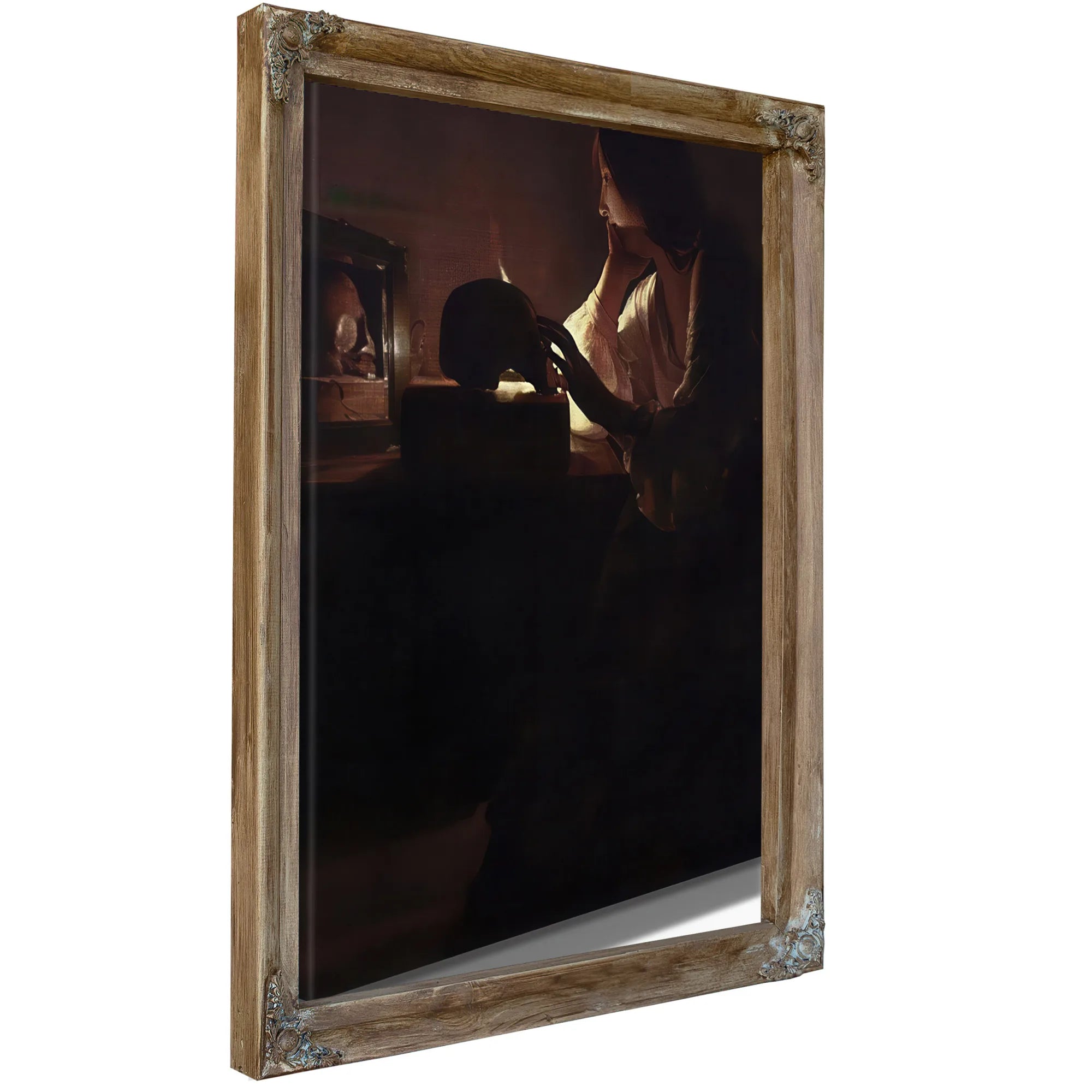 The Repentant Magdalene 1640 By Georges De La Tour Fine Art Print