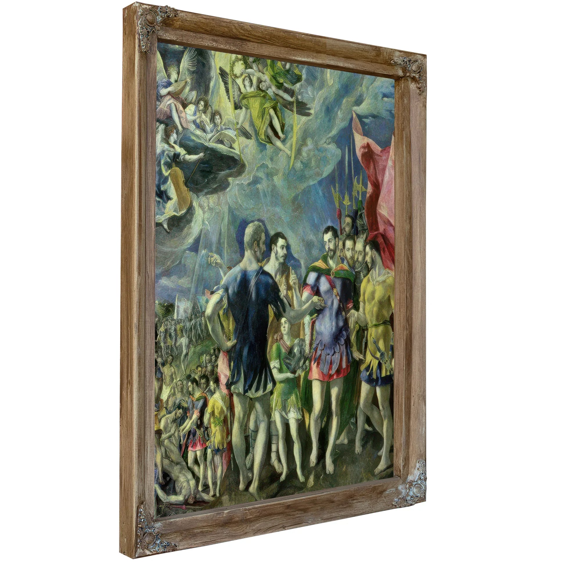 The Martyrdom Of St. Maurice 2 By El Greco Fine Art Print