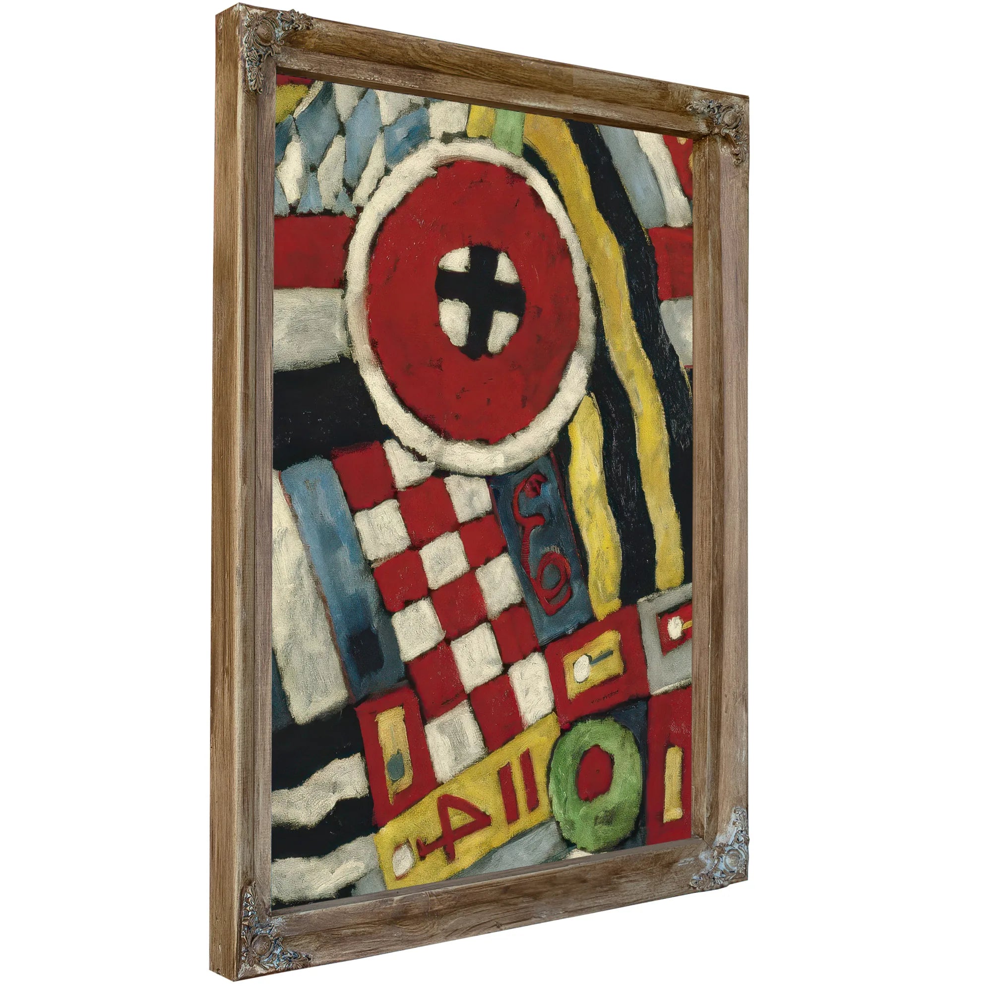 Berlin Abstraction By Marsden Hartley Fine Art Print