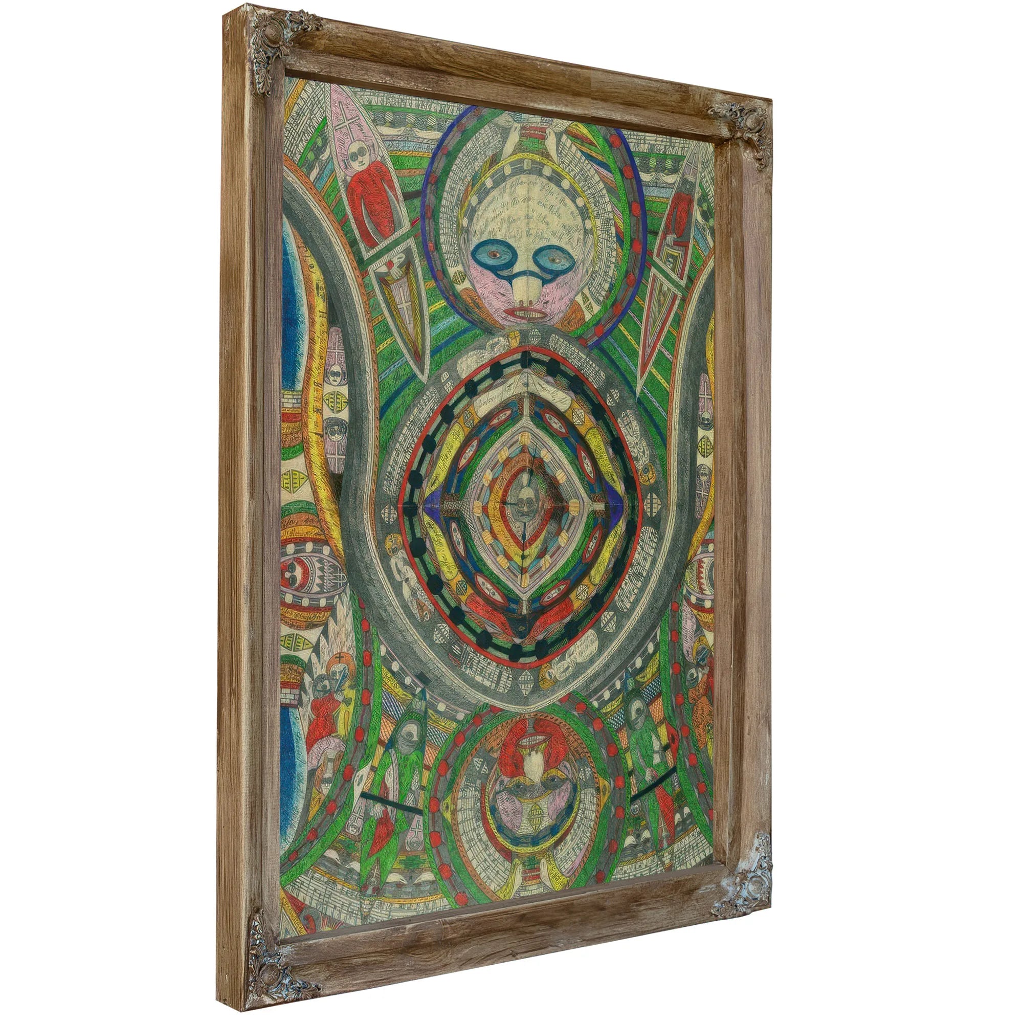 Giant City Band Wald Hall 1911 By Adolf Wolfli Fine Art Print