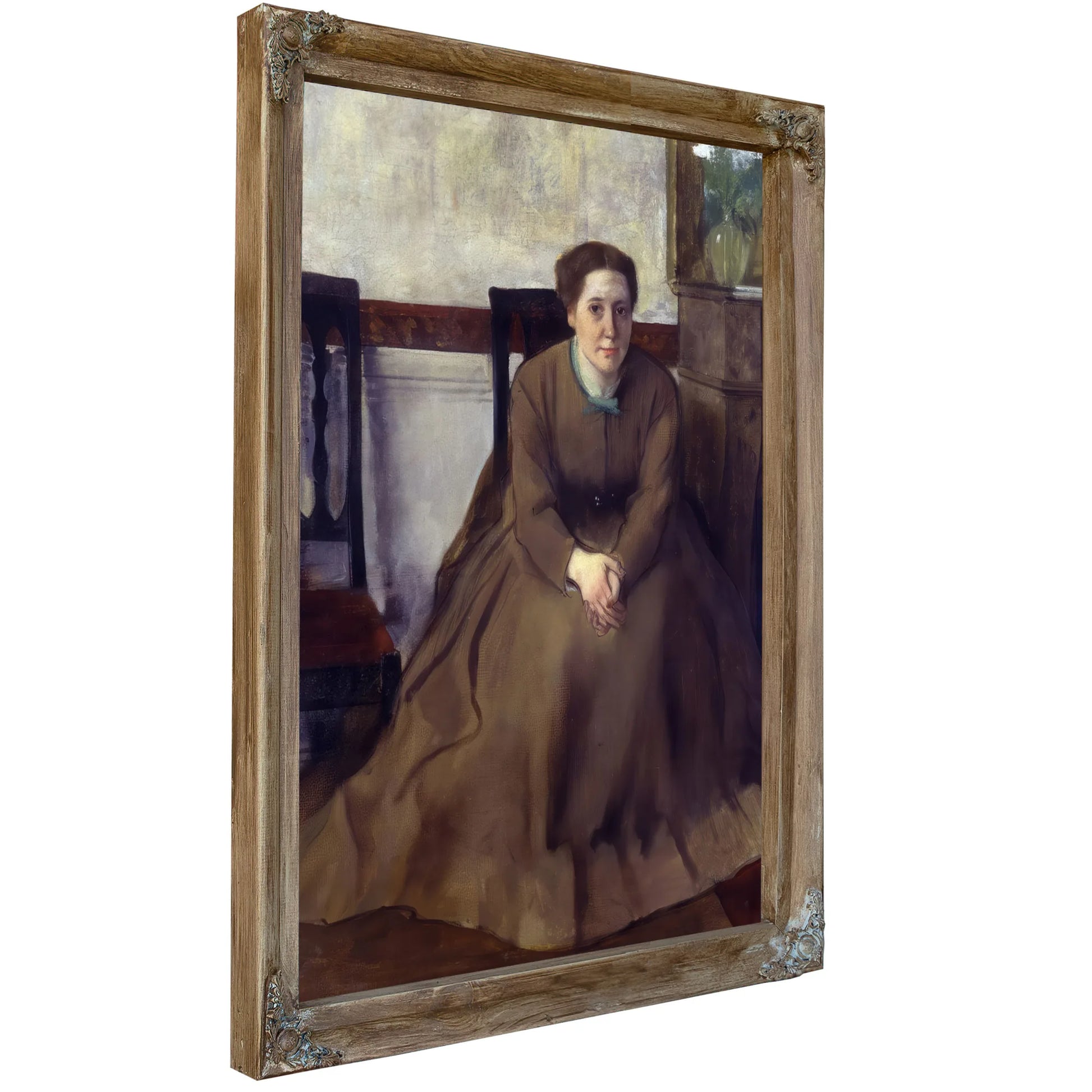 Victoria Dubourg By Edgar Degas Fine Art Print